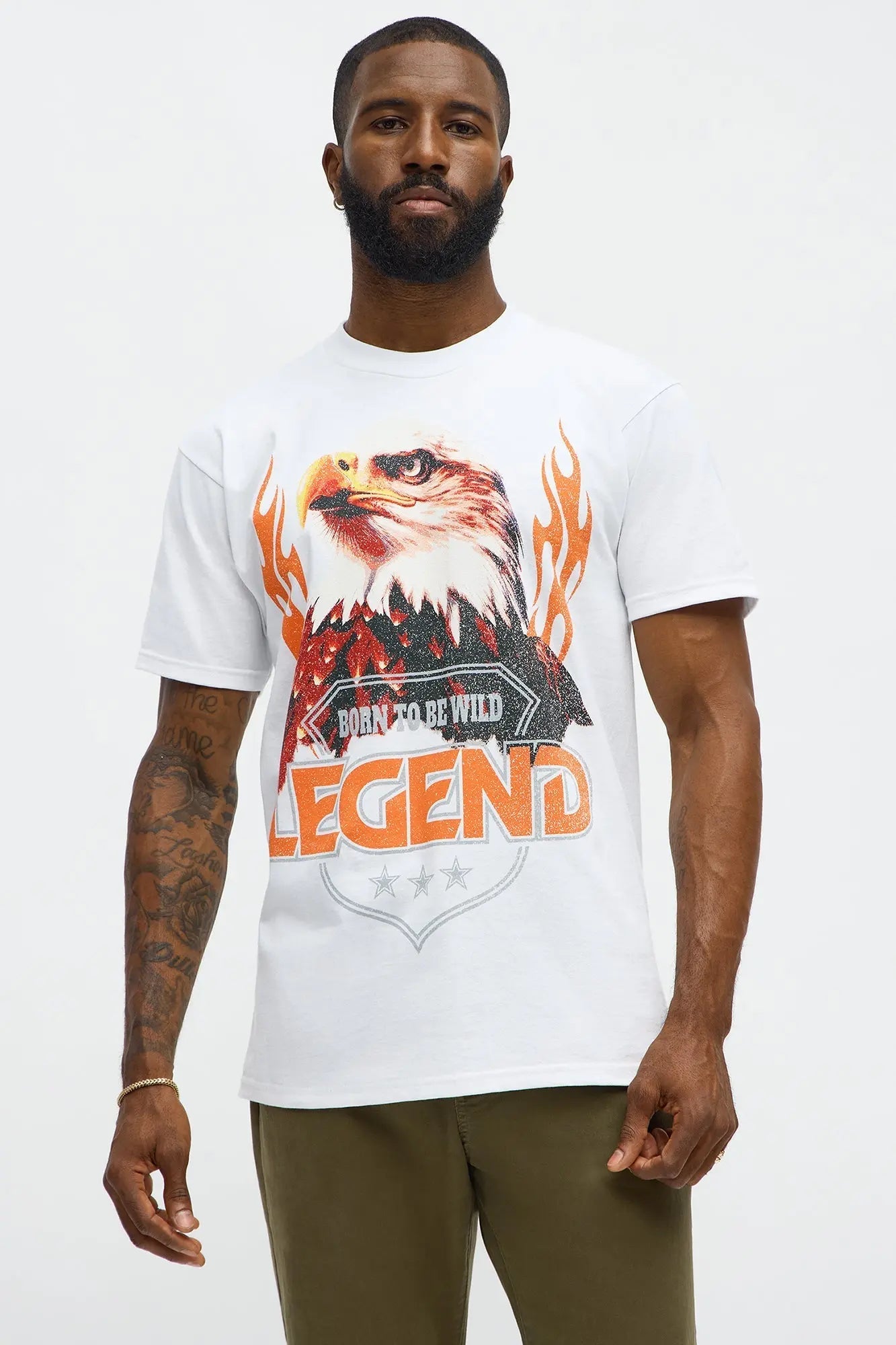 Wild Destiny Short Sleeve Tee - White