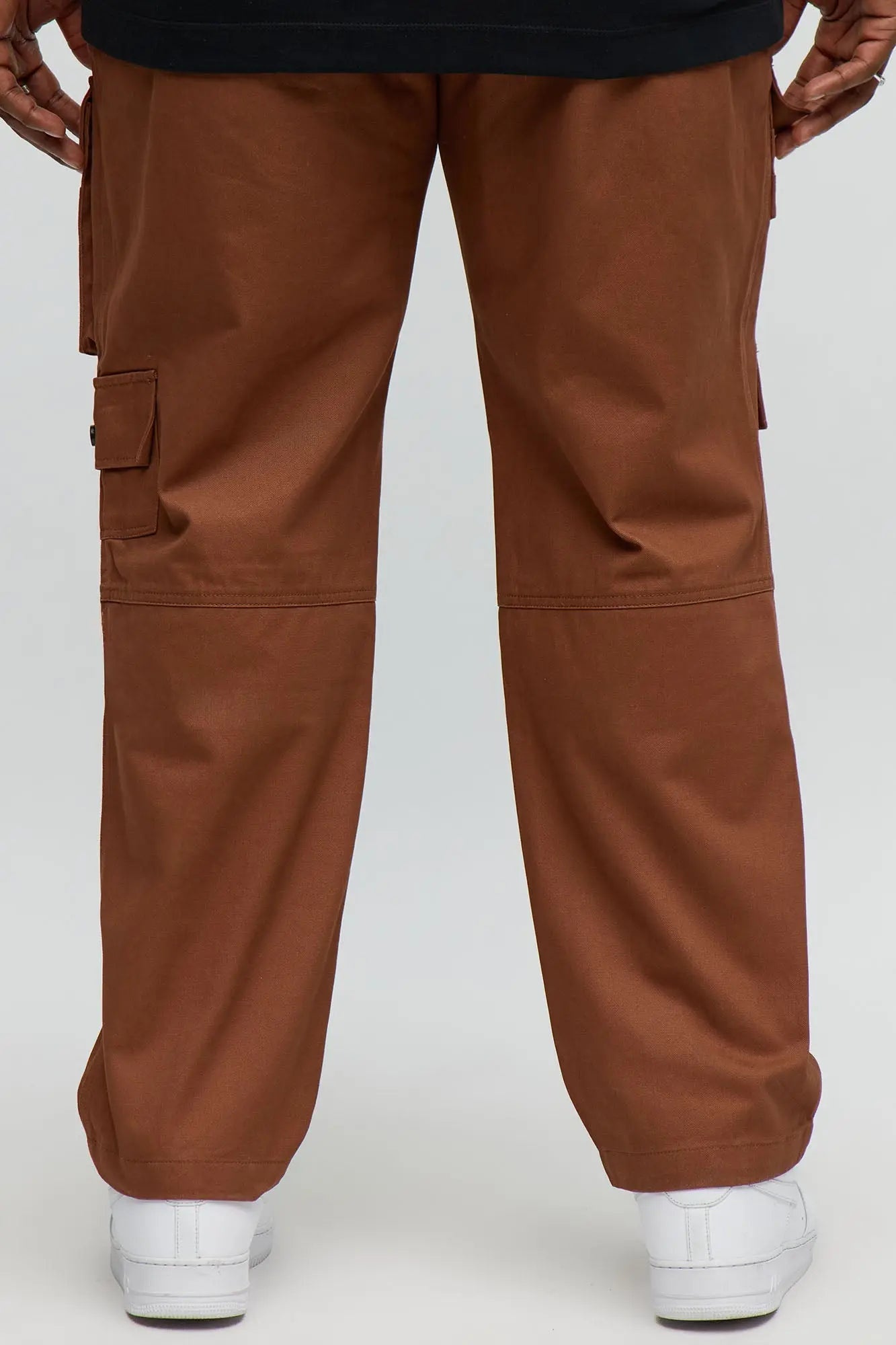 Slim Count On It Cargo Utility Pants - Brown