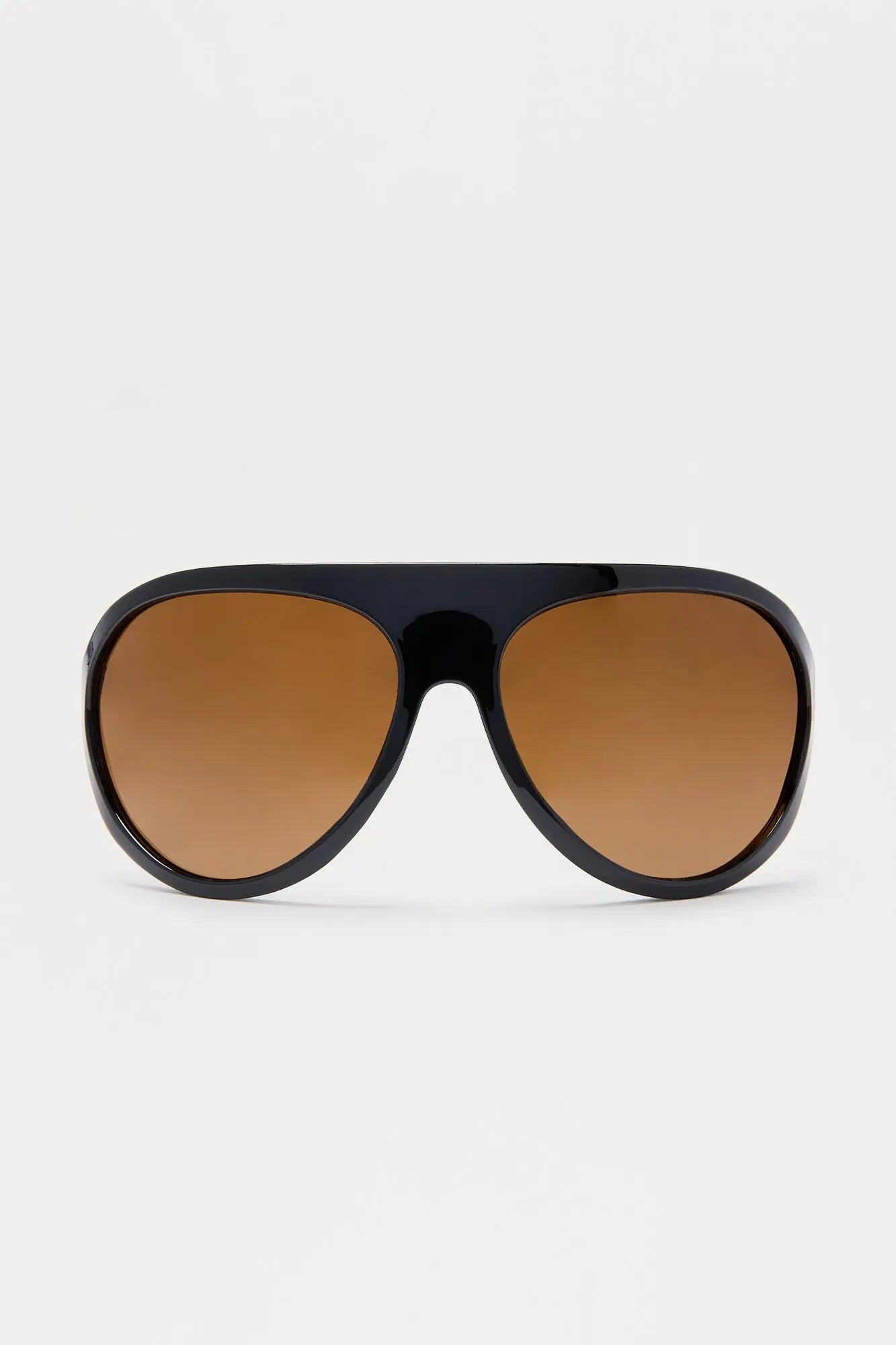 Blazing Round Frame Sunglasses - Black