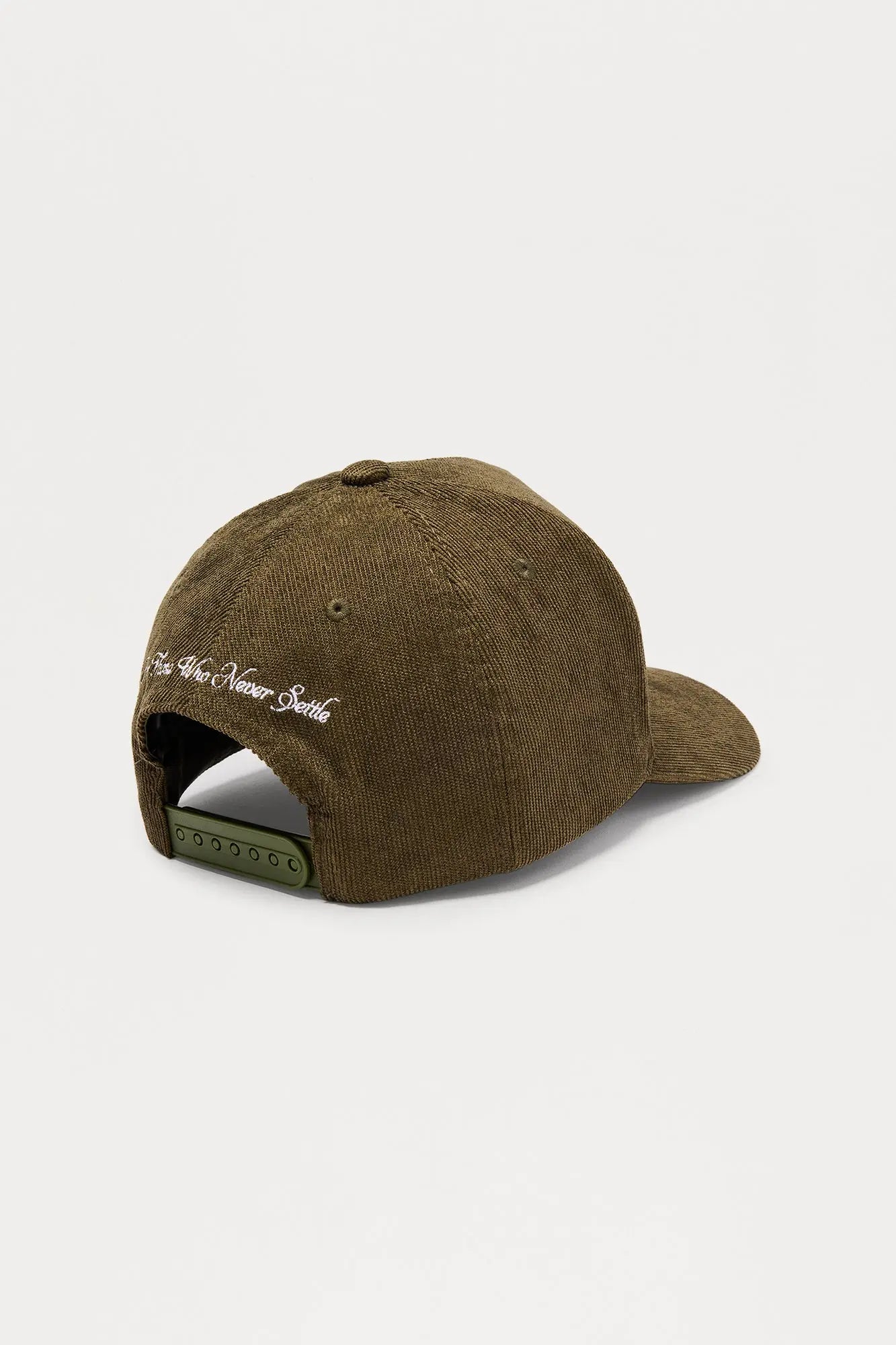 Winners Club Corduroy Structured Snapback Hat - Green