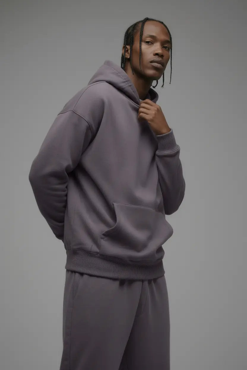 410 Oversized Hoodie - Purple