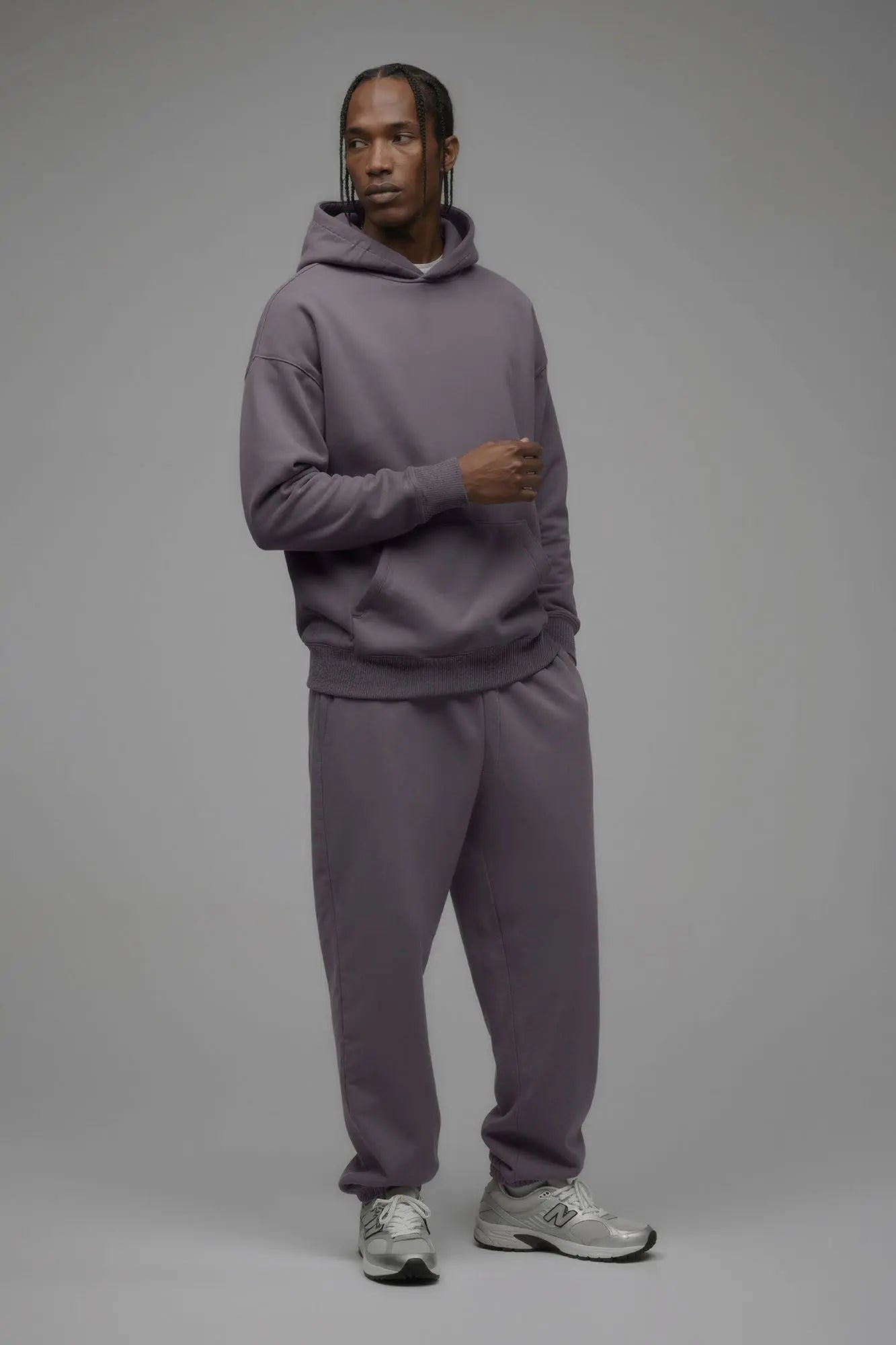 410 Oversized Hoodie - Purple
