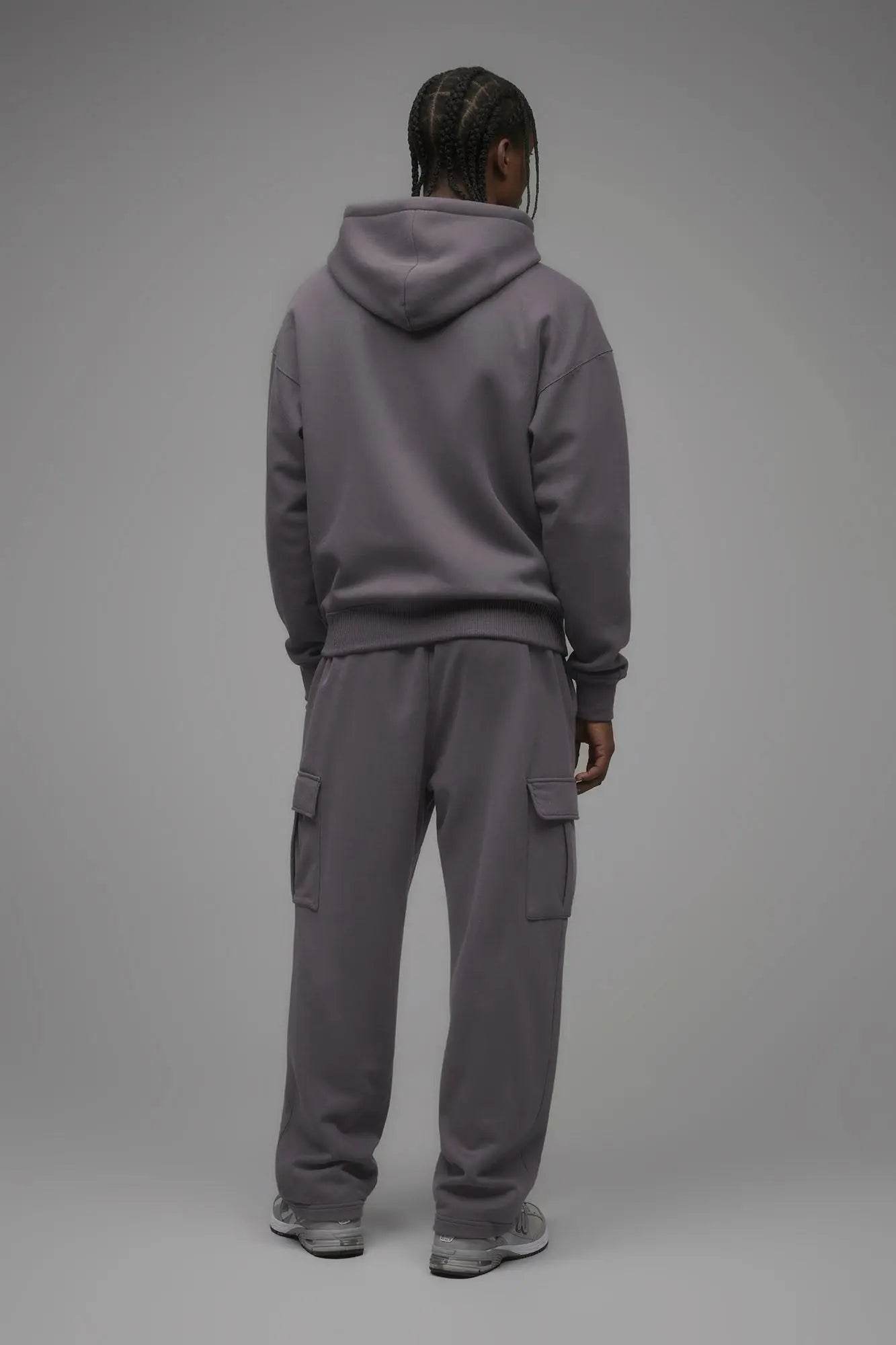410 Baggy Cargo Sweatpants - Purple