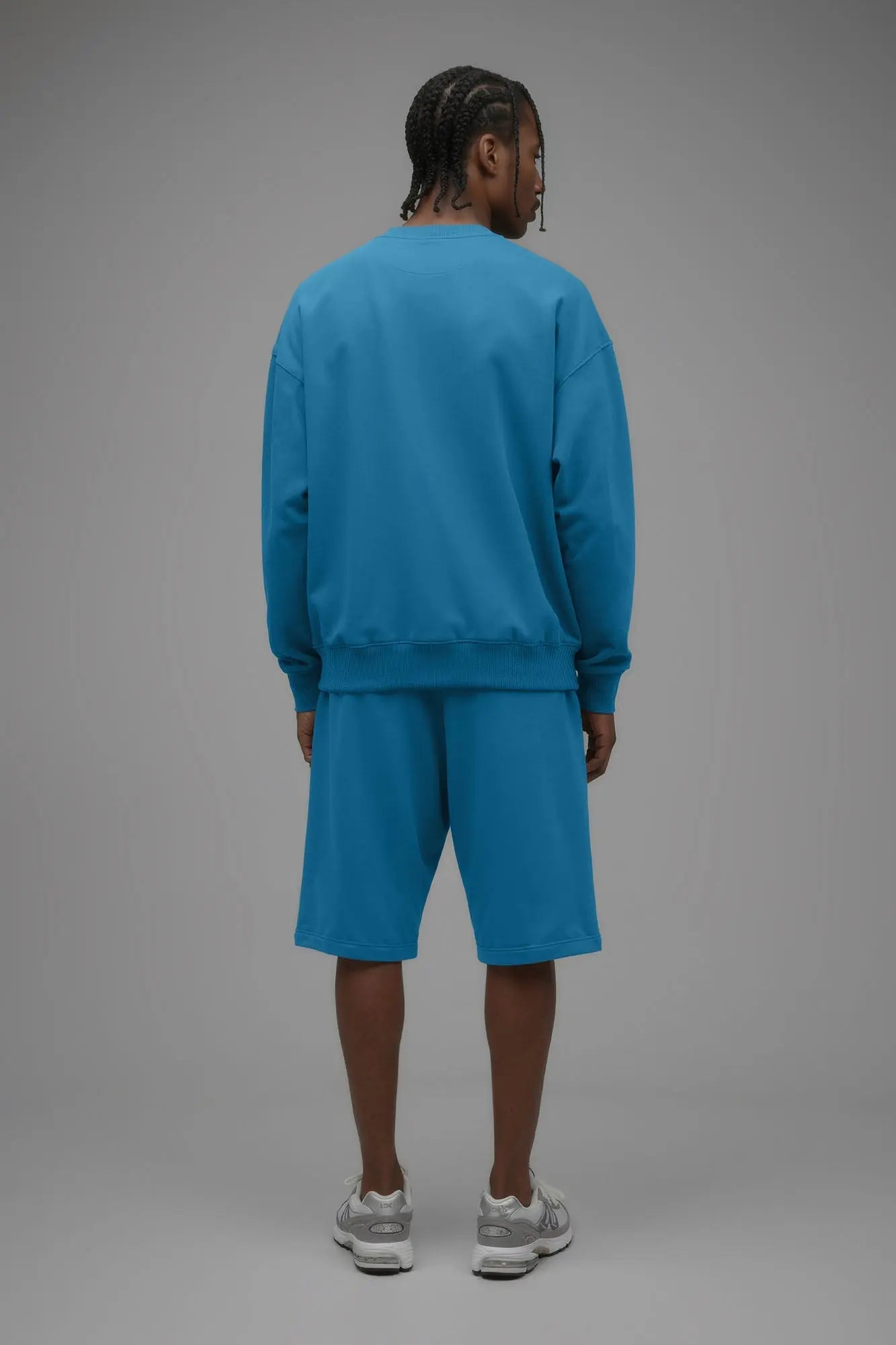 410 Oversized Crewneck - Blue