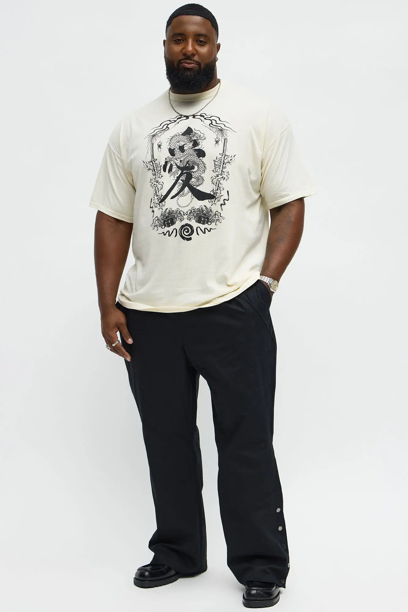Bushido Code Short Sleeve Tee - Natural