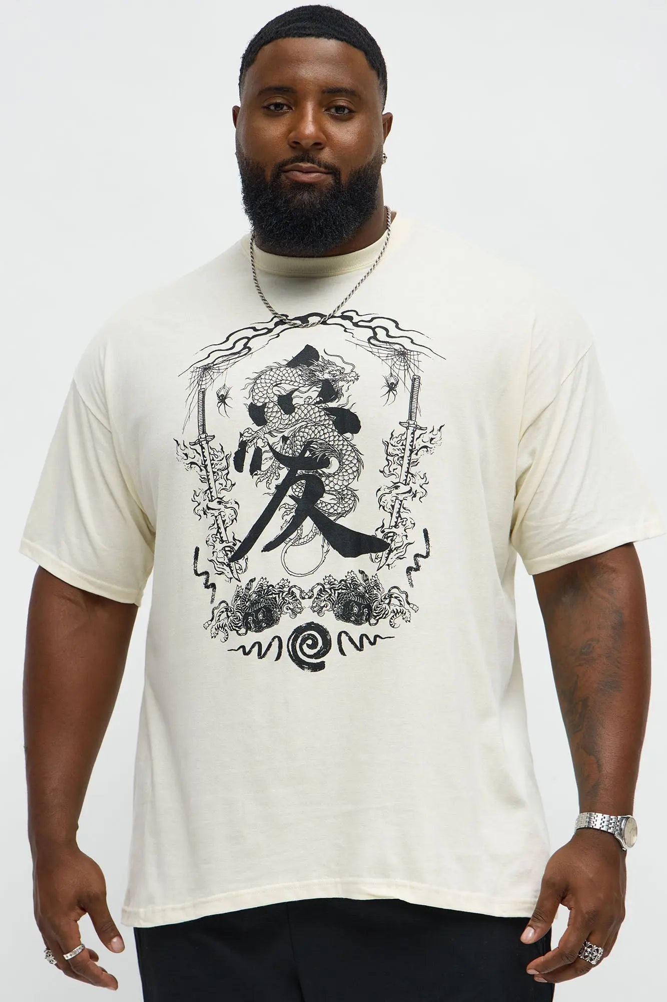 Bushido Code Short Sleeve Tee - Natural