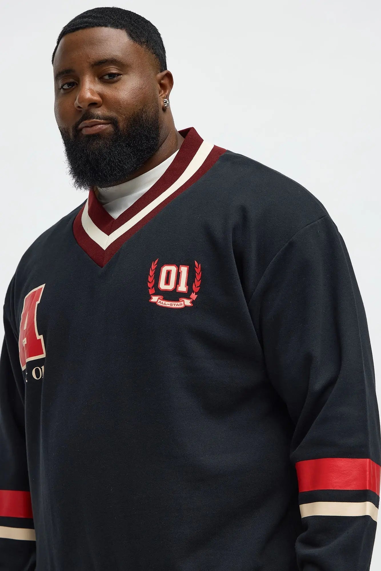 Varsity Class 01 Sweatshirt - Black/combo