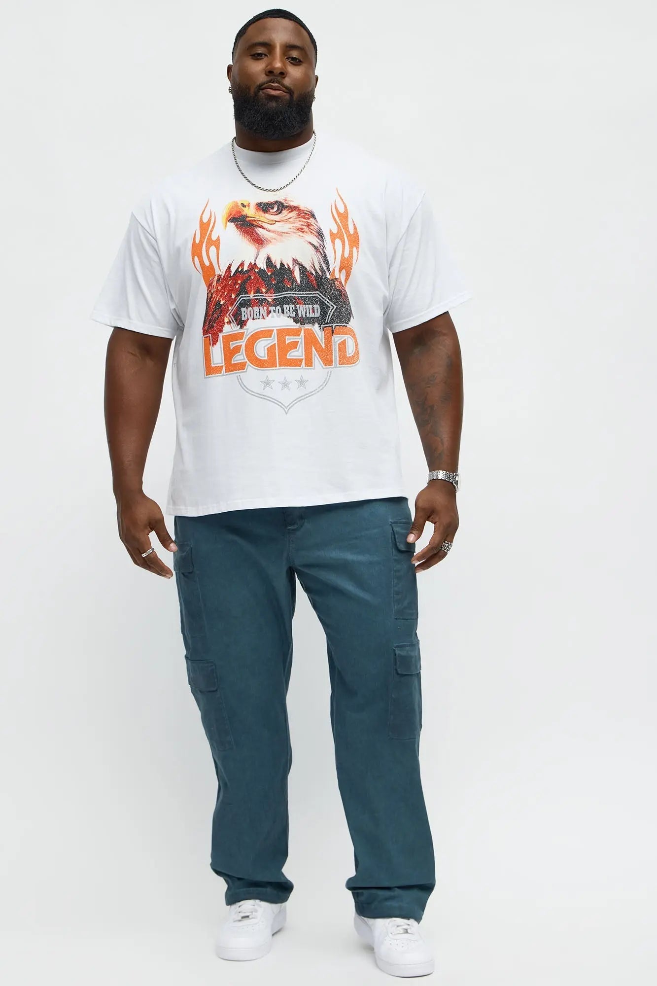 Wild Destiny Short Sleeve Tee - White