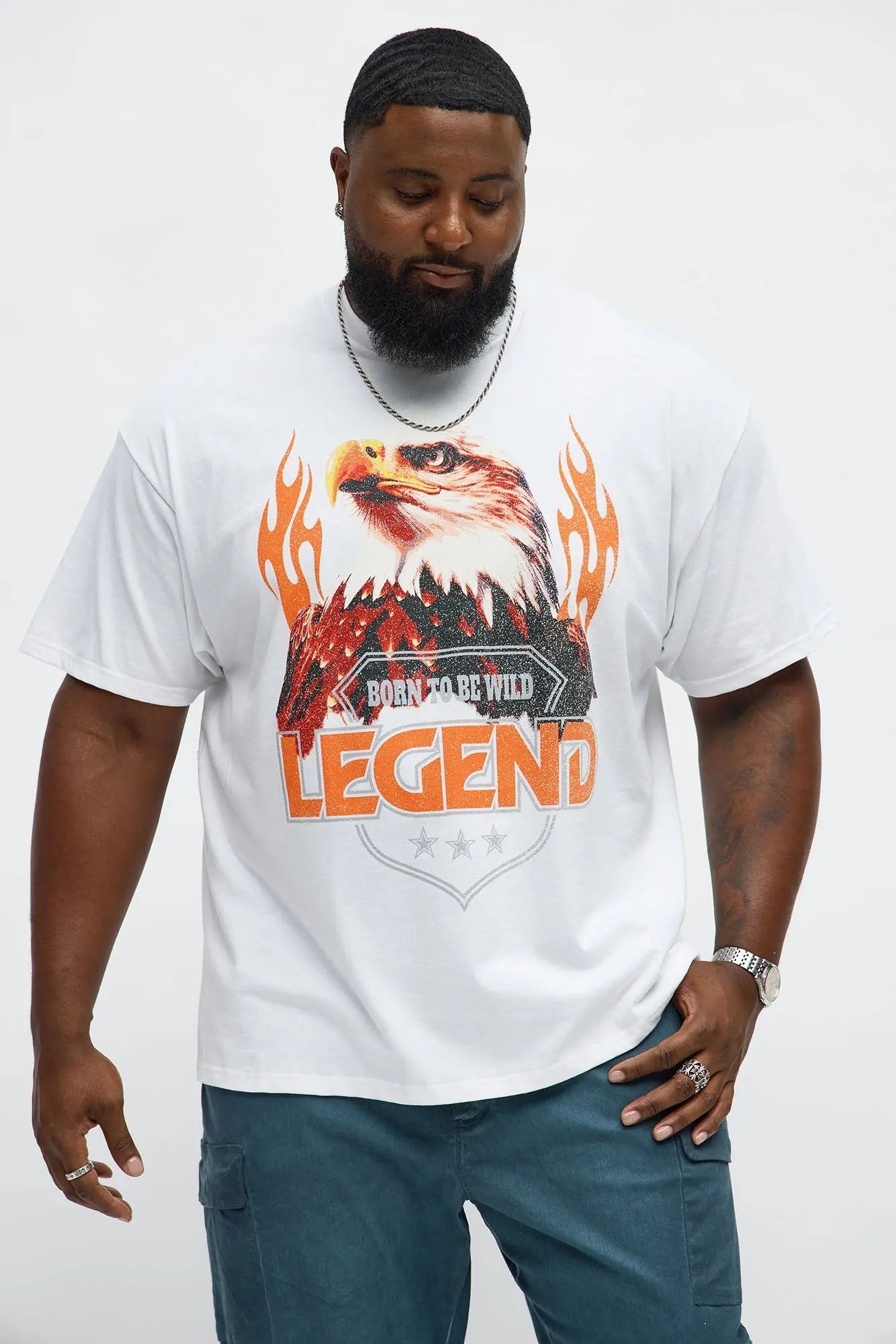Wild Destiny Short Sleeve Tee - White