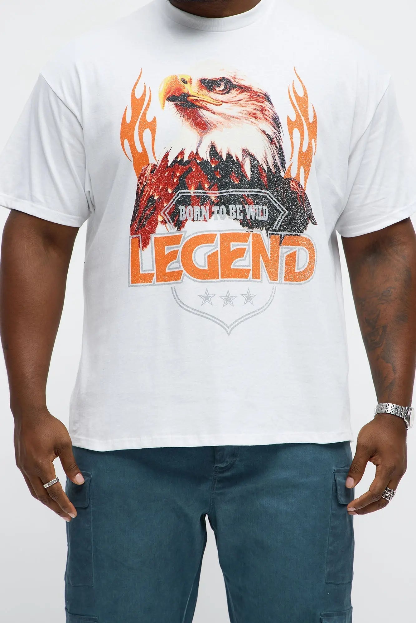 Wild Destiny Short Sleeve Tee - White