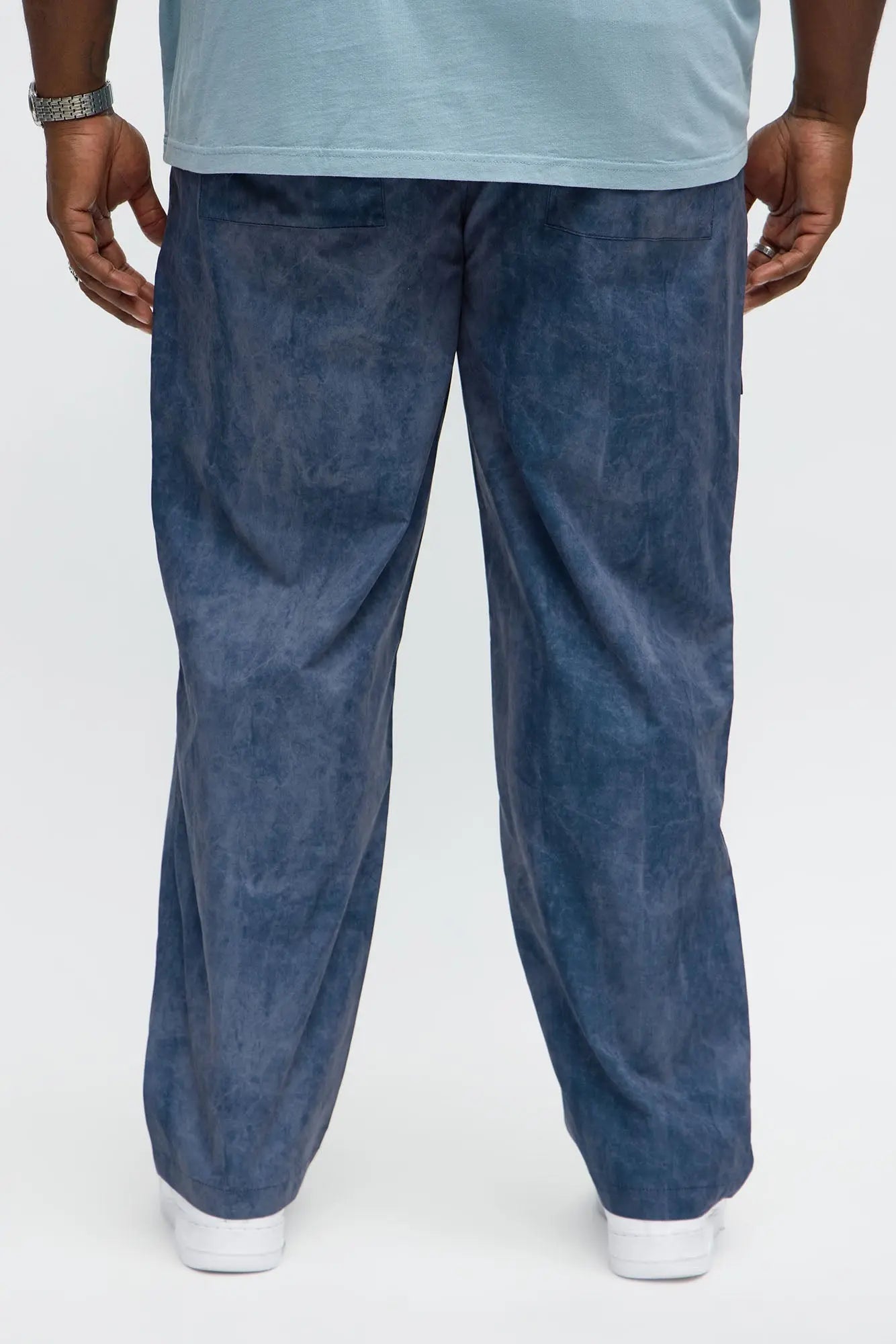 Relaxed Straight Cloudy Days Cargo Pant - Blue