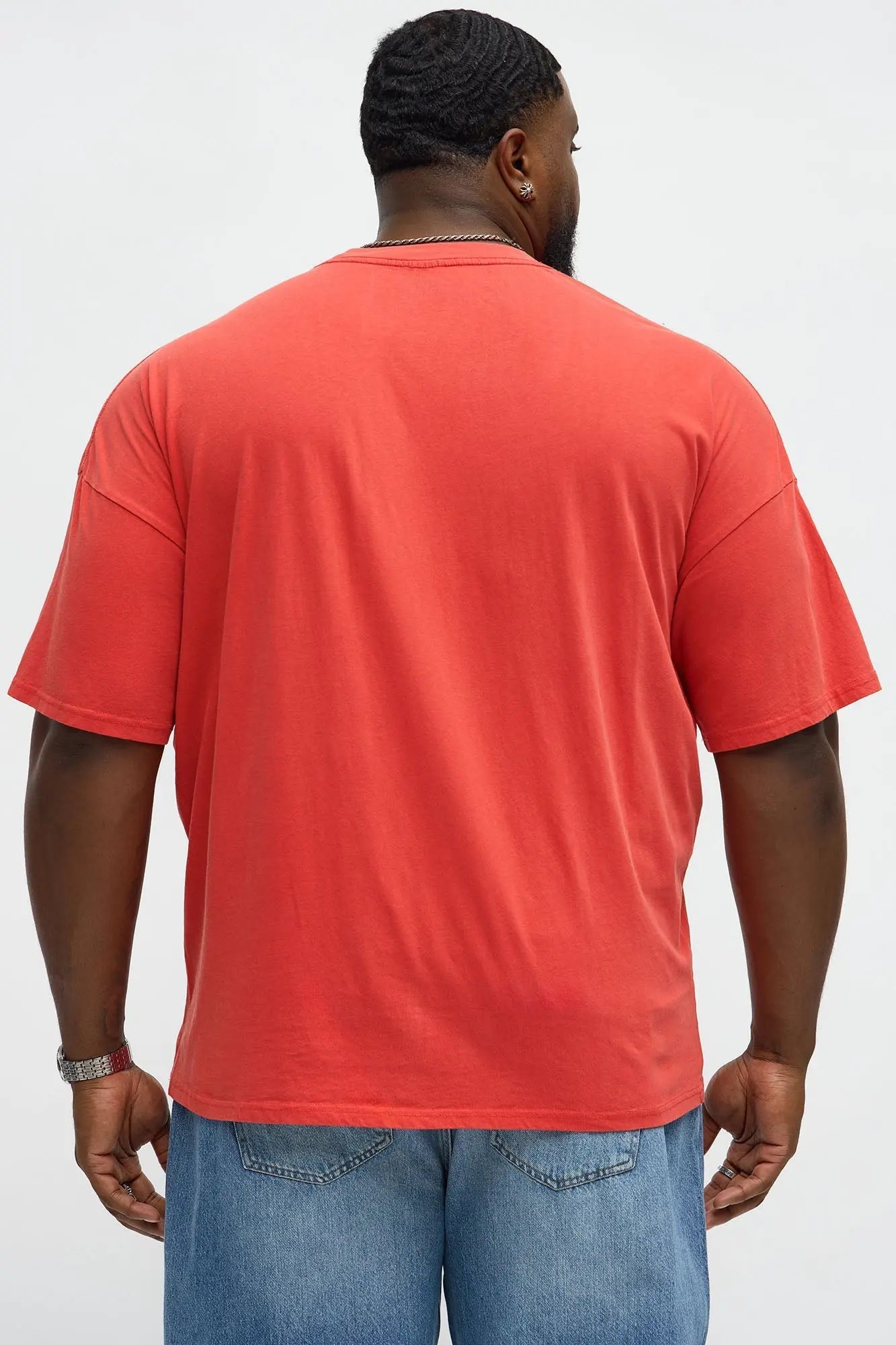 Evolution Of The Soul Oversized Short Sleeve Tee - Red