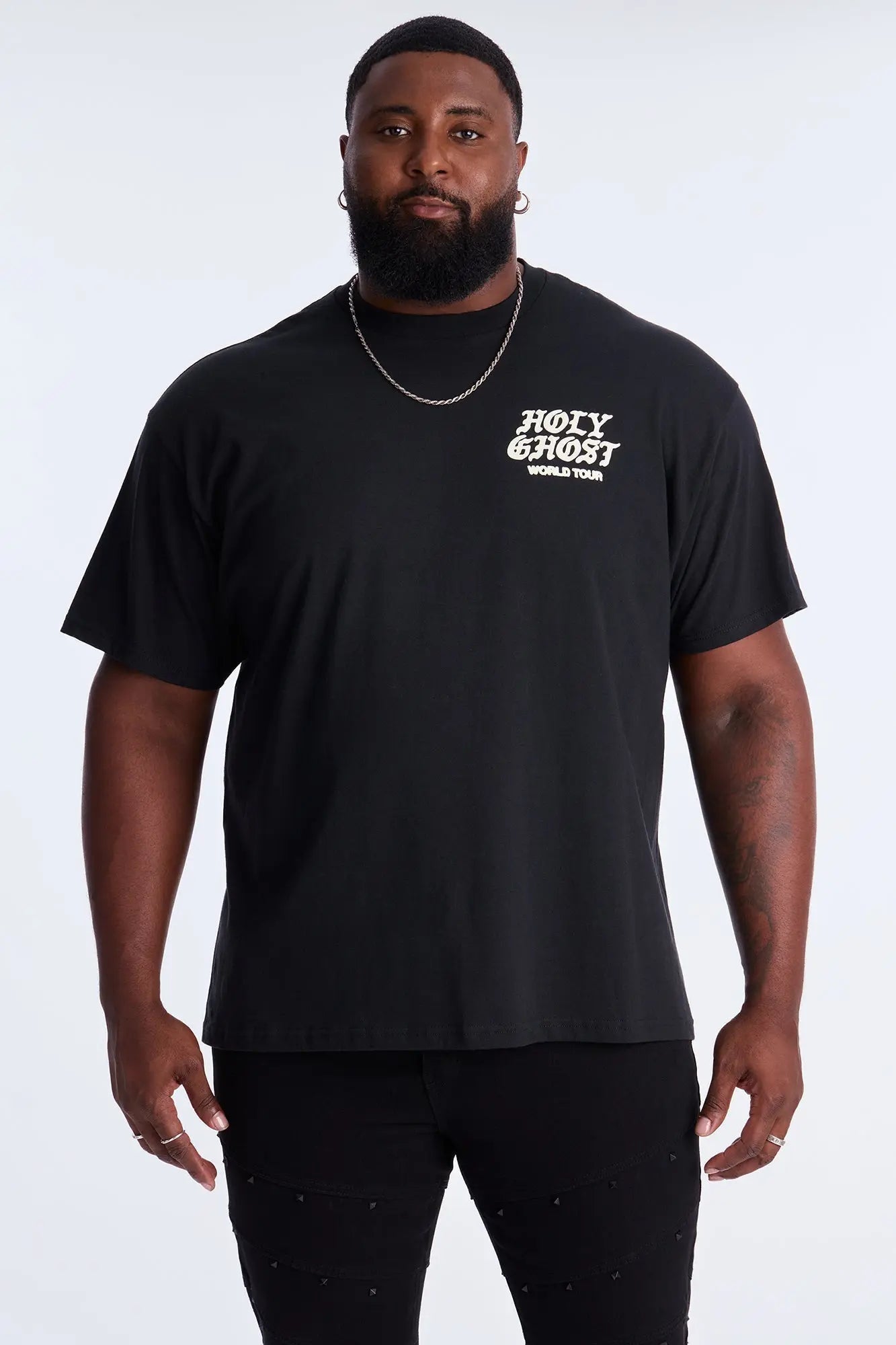 Holy Ghost World Tour Short Sleeve Tee - Black