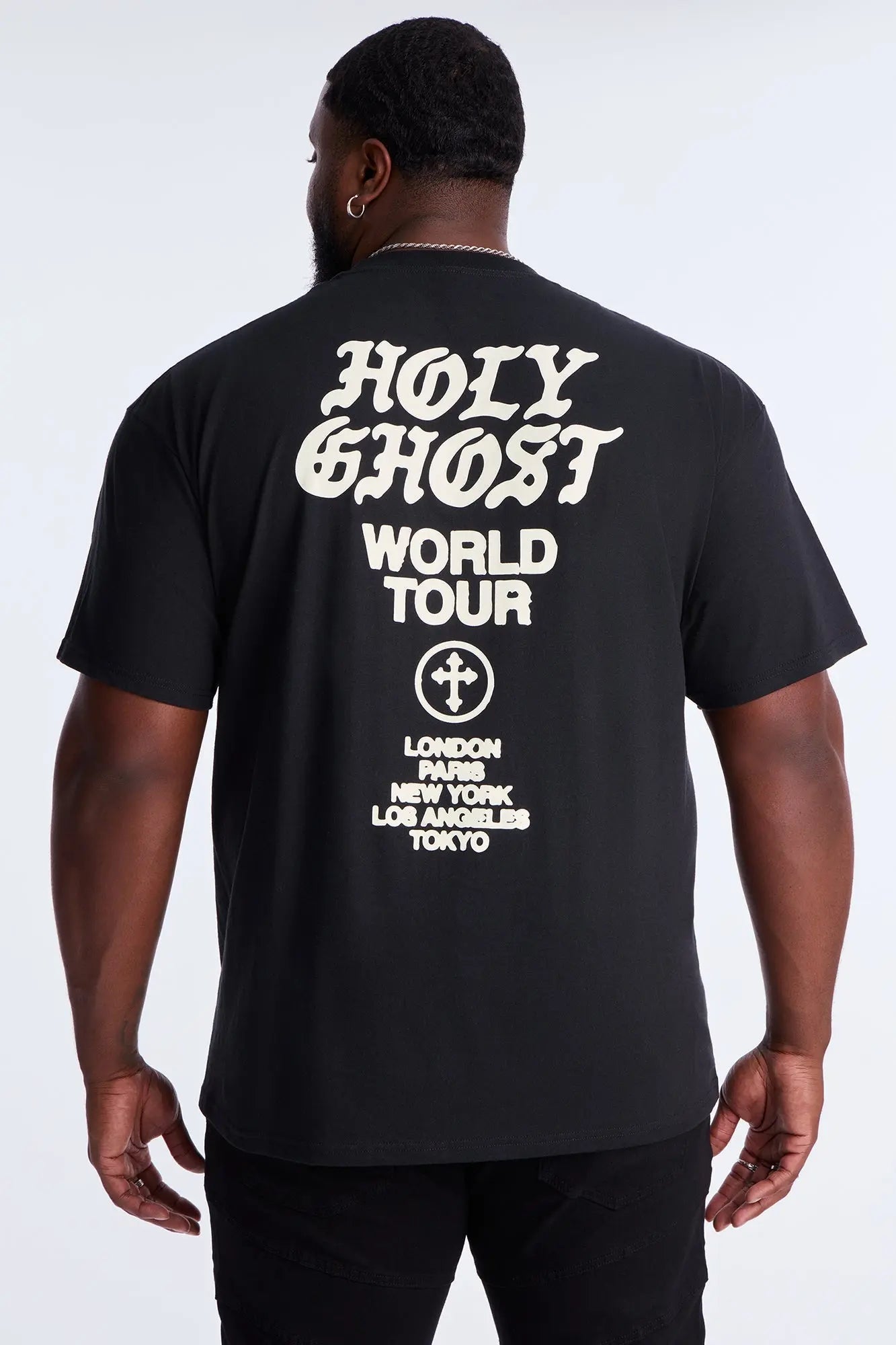 Holy Ghost World Tour Short Sleeve Tee - Black