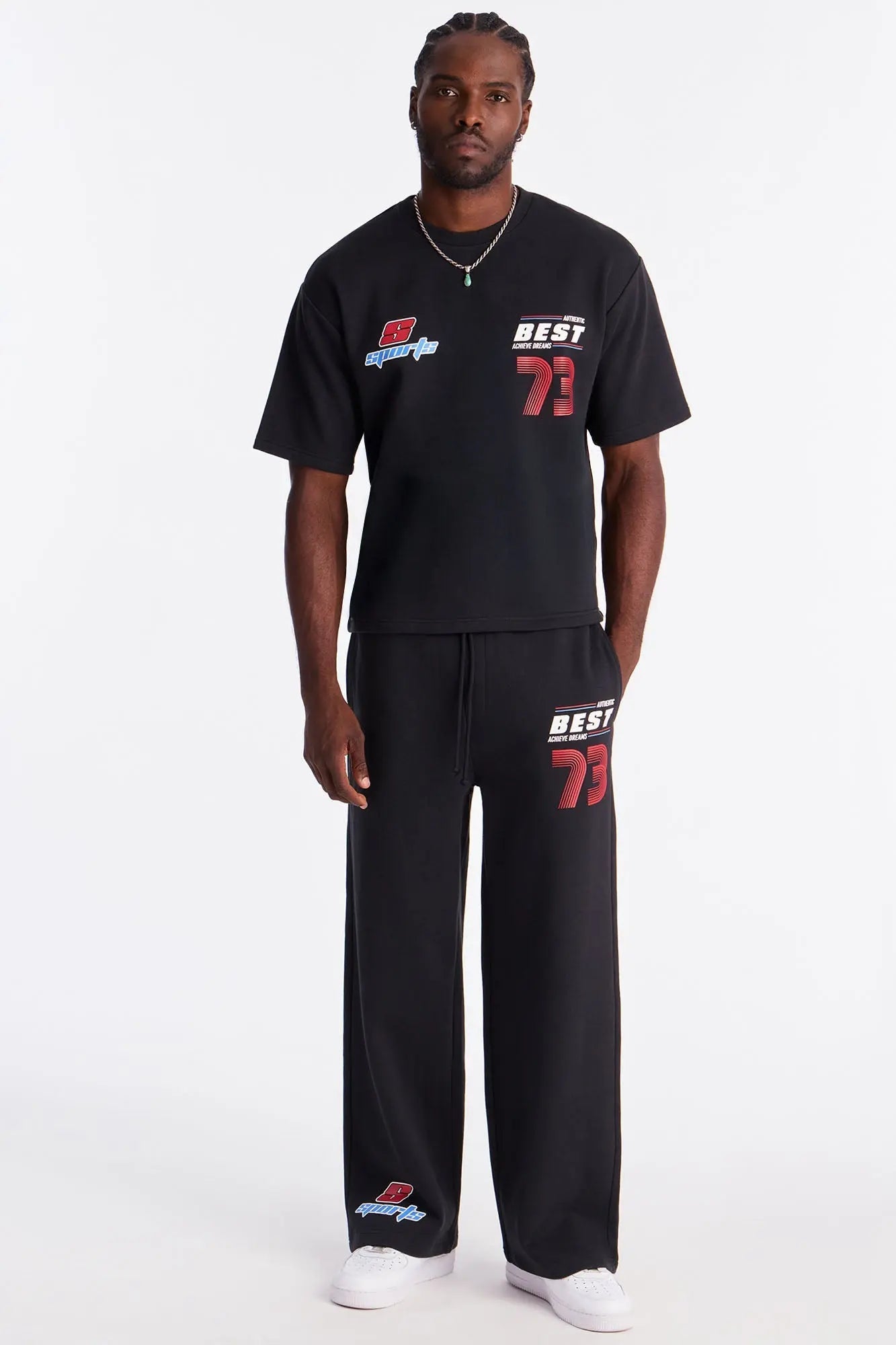 Chase Your Dream LA Short Sleeve Tee - Black