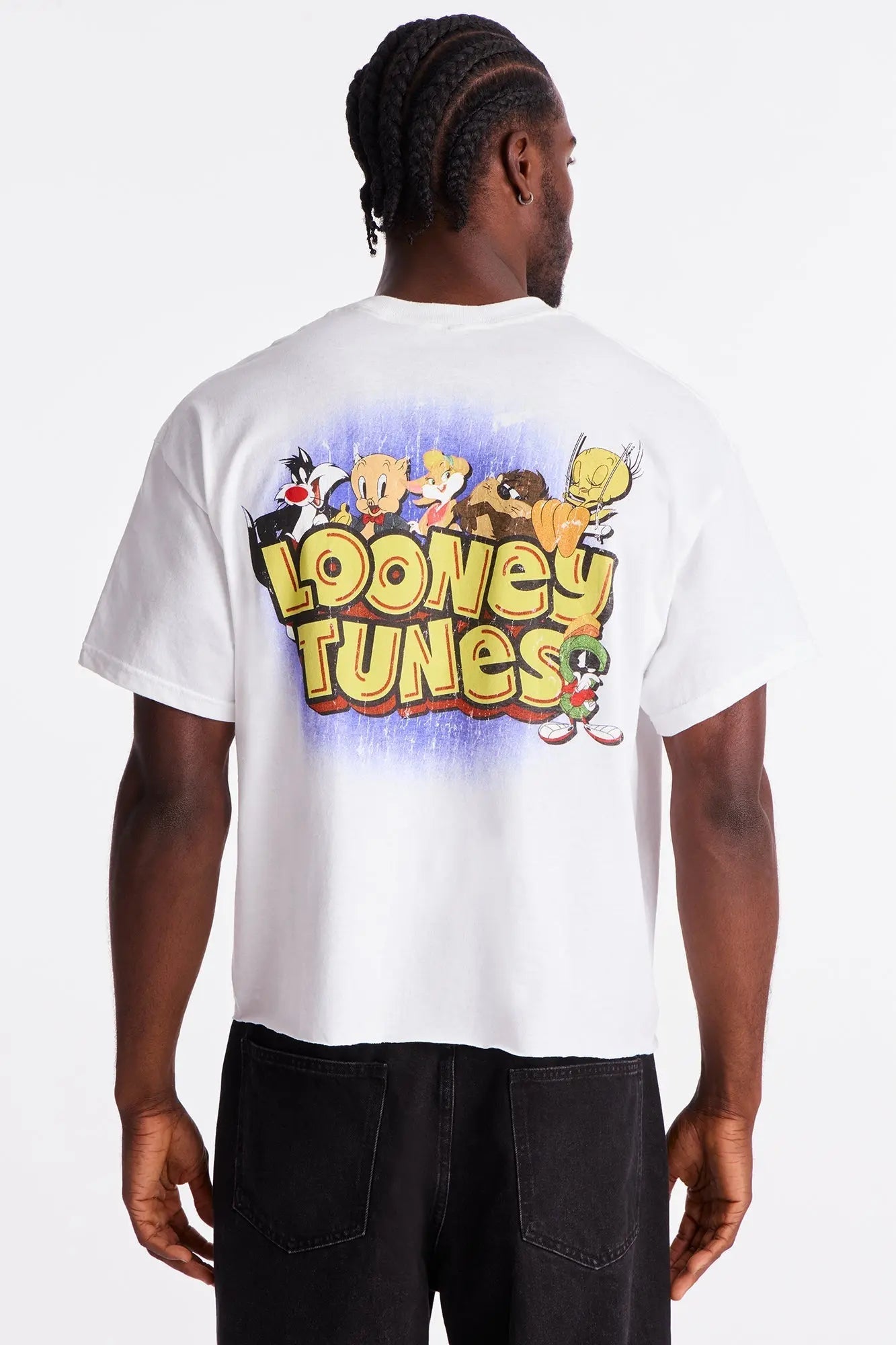 Looney Tunes Bugs And Friends Short Sleeve Tee - White