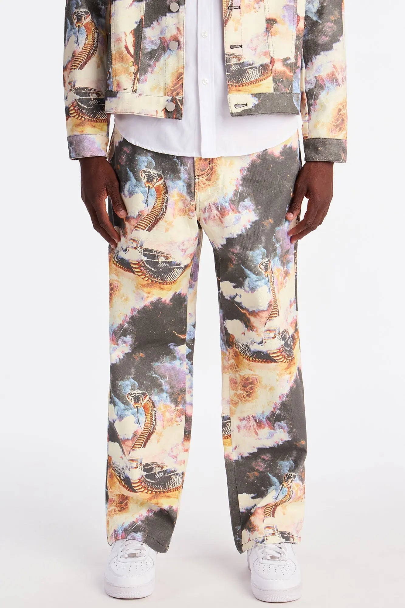 Baggy Printed Guardian Pant - Multi Color