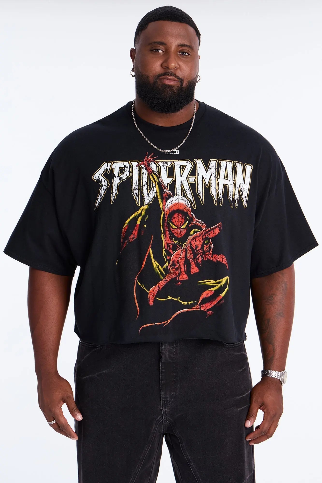 Spiderman Webshooter Short Sleeve Tee - Black