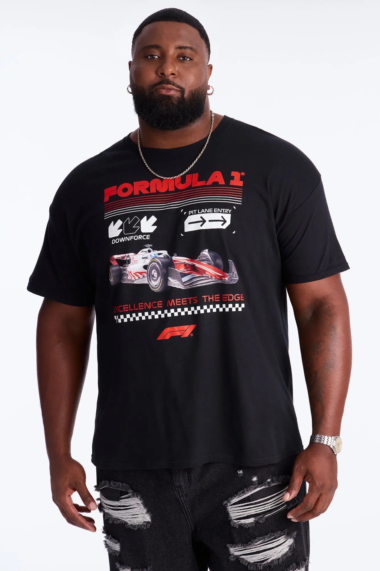 Formula 1 World Champion Short Sleeve Tee - Black