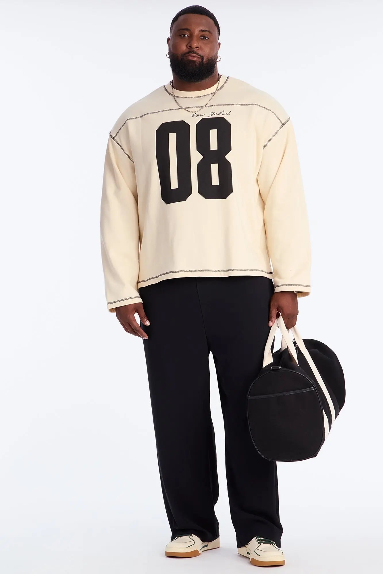 Crazy 8 Crewneck Sweatshirt - Cream