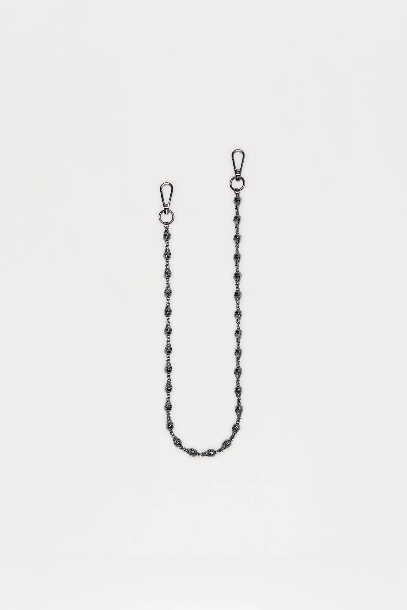 9 MM Skull Pant Chain - Gunmetal