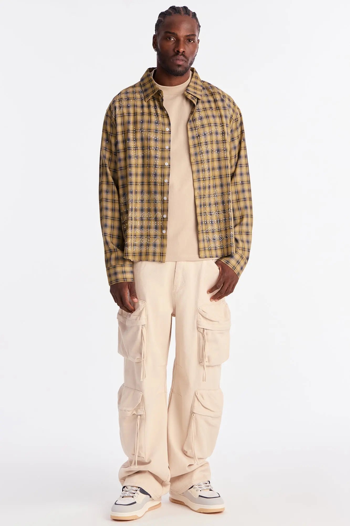 Oversized Heavyweight Tee 240GSM - Beige