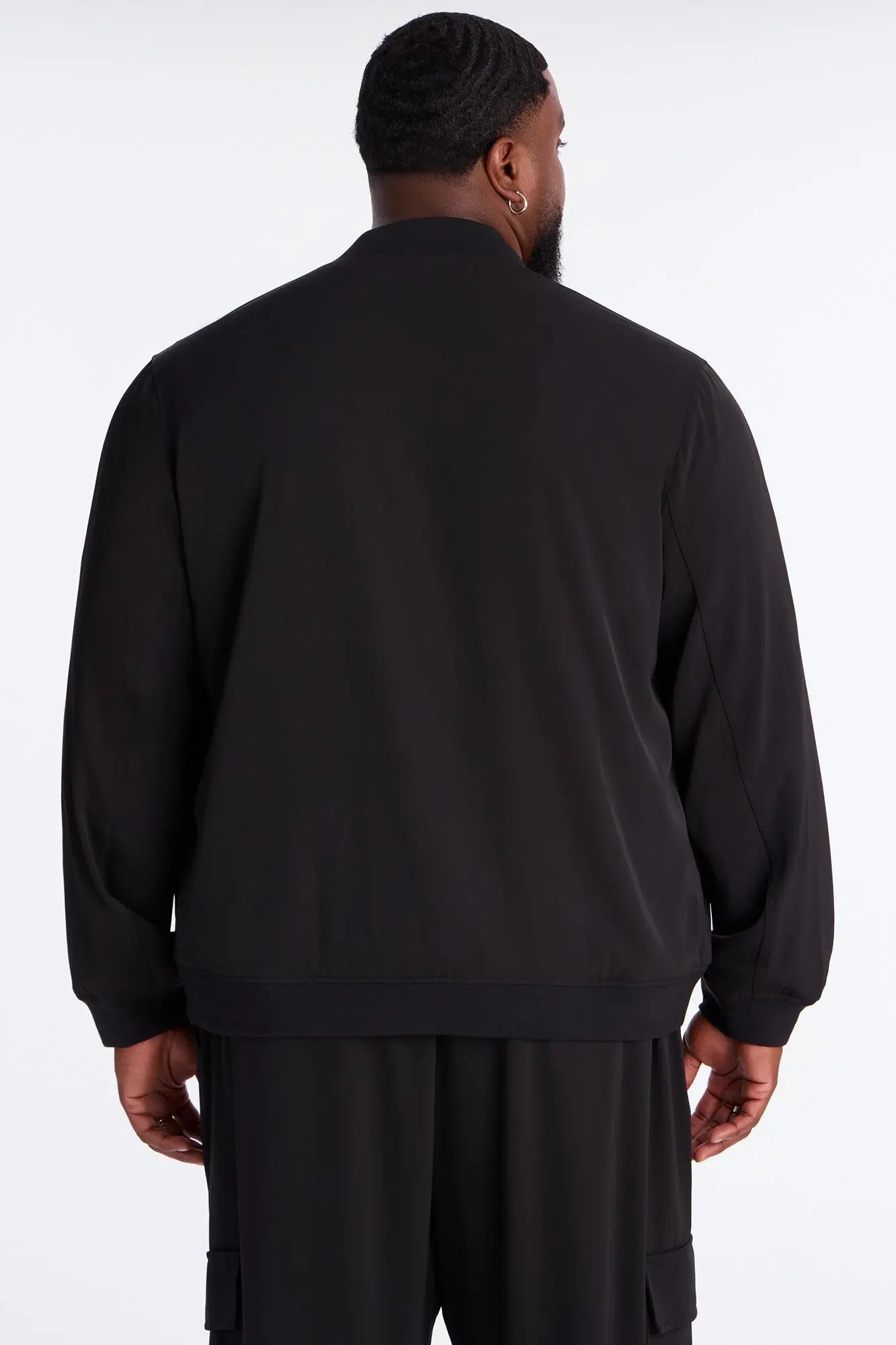 Daemon Tech Bomber Jacket - Black
