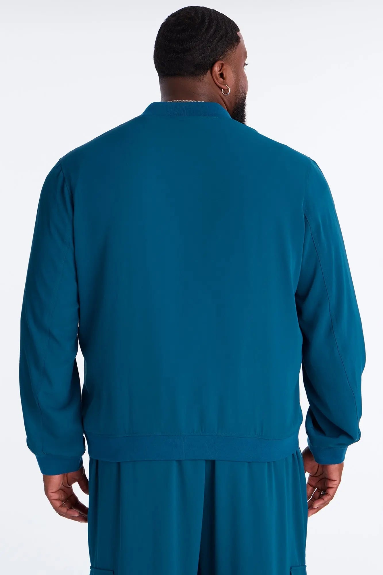 Daemon Tech Bomber Jacket - Aqua