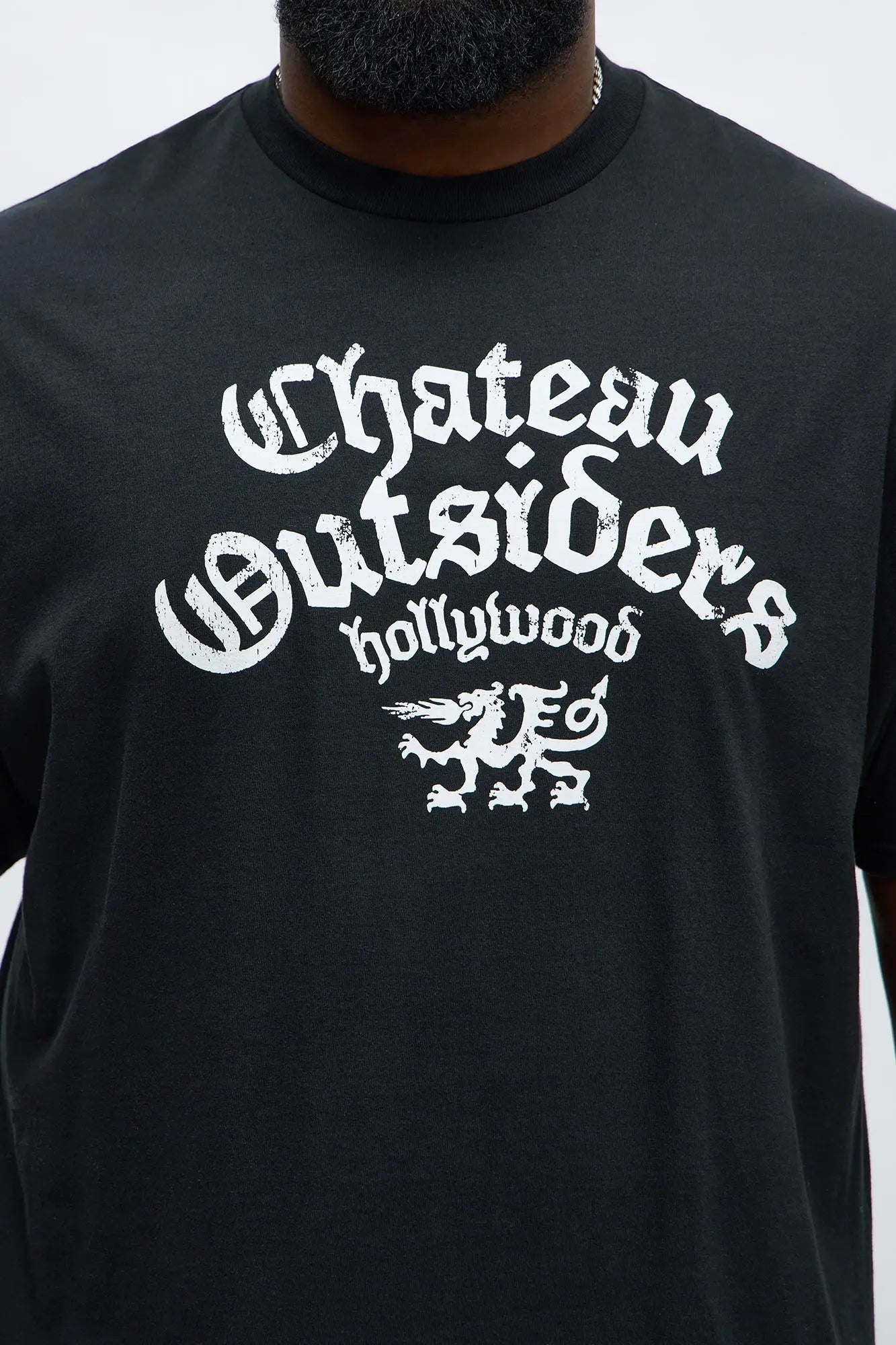 Chateau Outsiders Hollywood Short Sleeve Tee - Black Wash