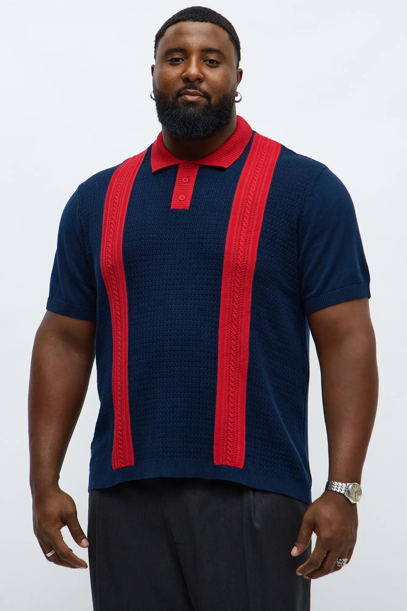 The Abundance Polo - Navy/combo