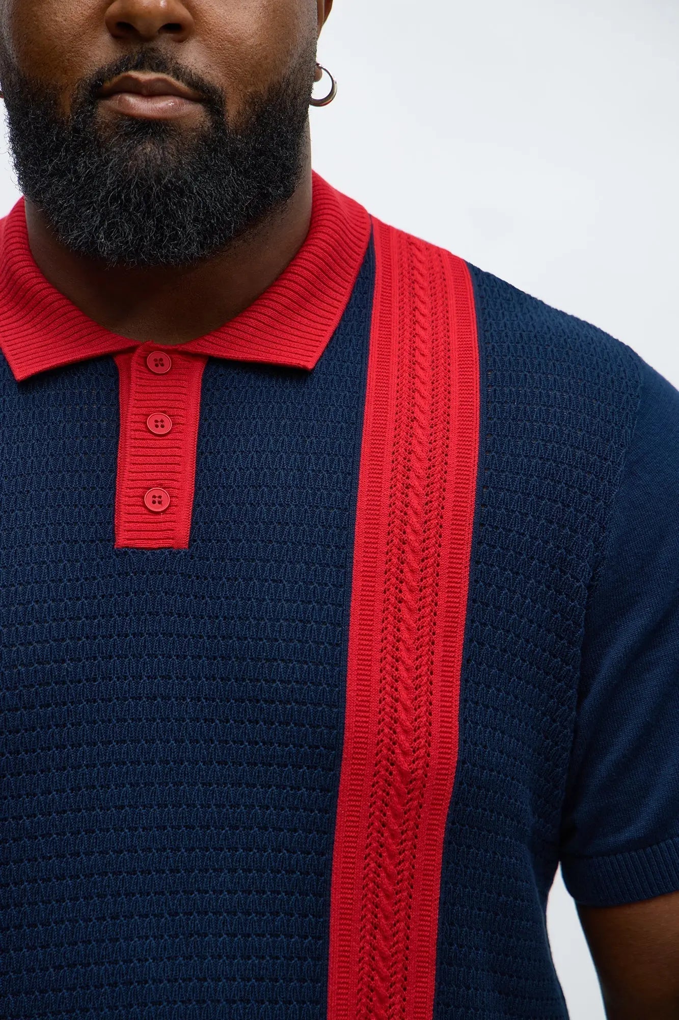 The Abundance Polo - Navy/combo