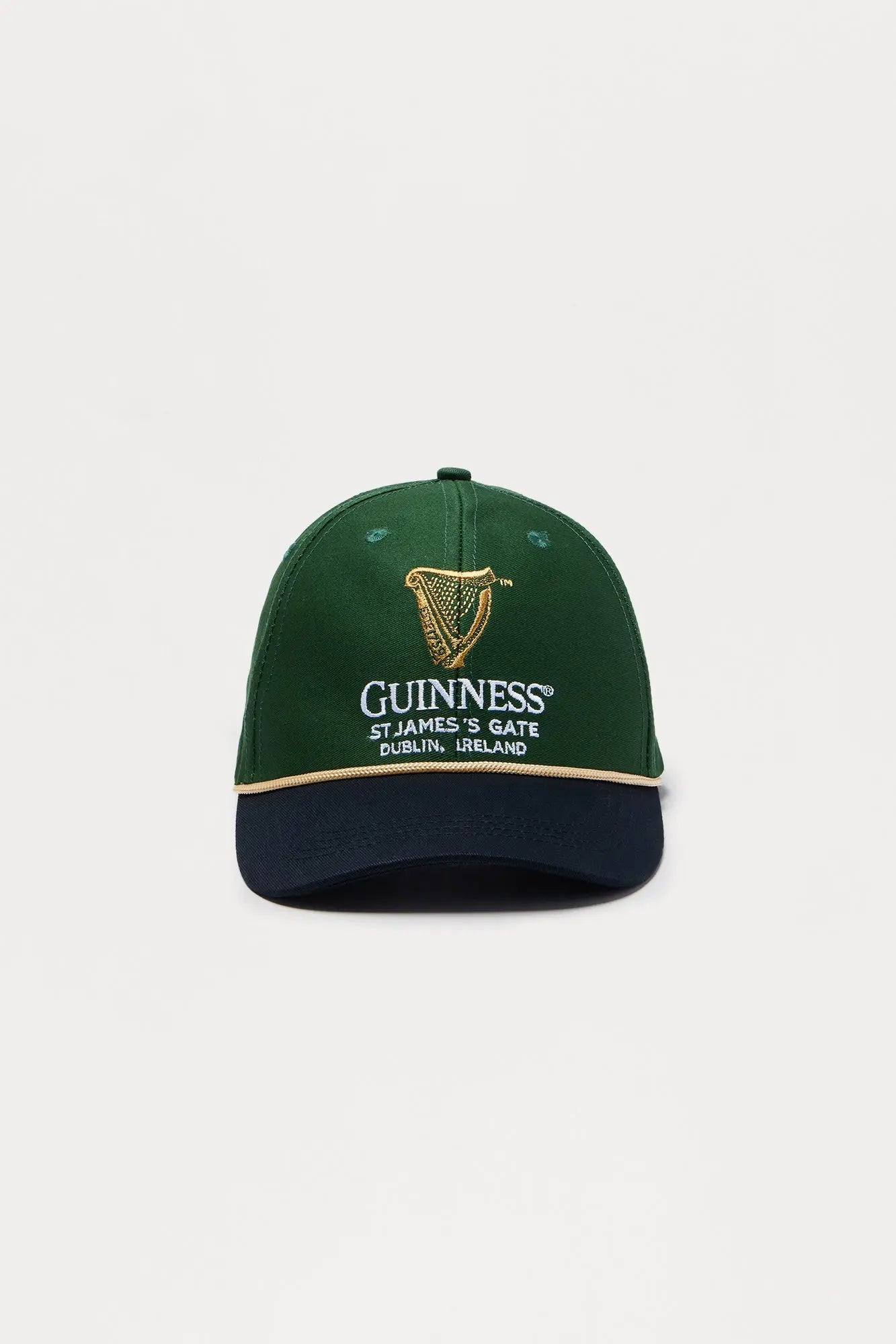 Guinness Snapback Hat - Green/combo