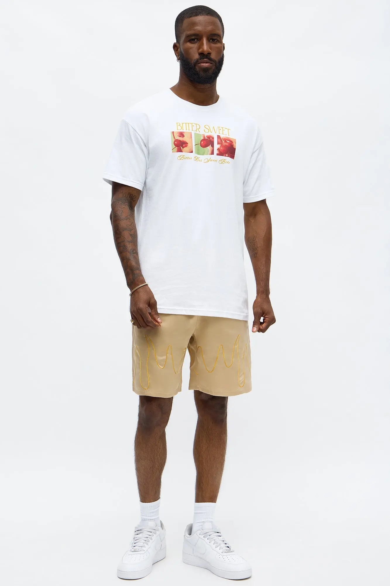 Bitter Sweet Love Short Sleeve Tee - White