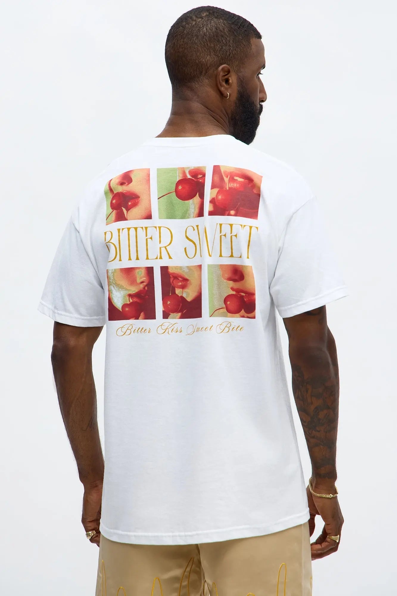 Bitter Sweet Love Short Sleeve Tee - White