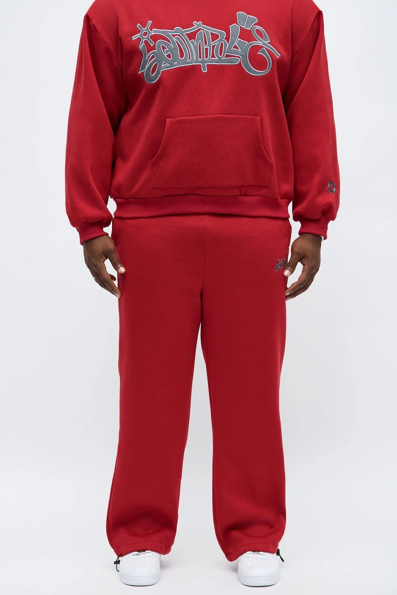 Southpole Signature Jogger - Red