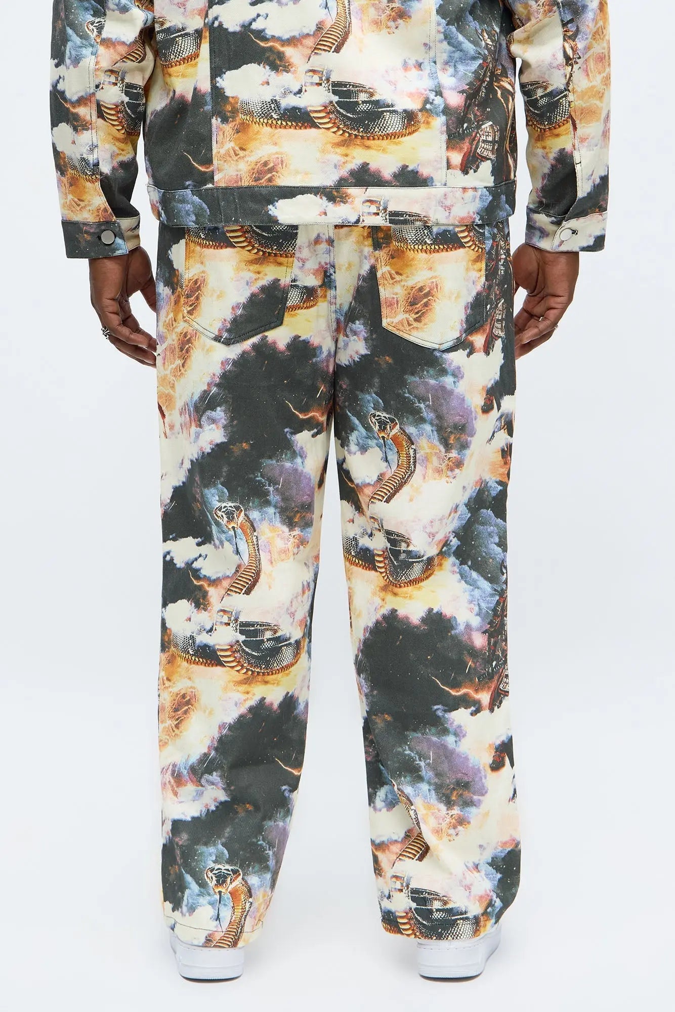Baggy Printed Guardian Pant - Multi Color