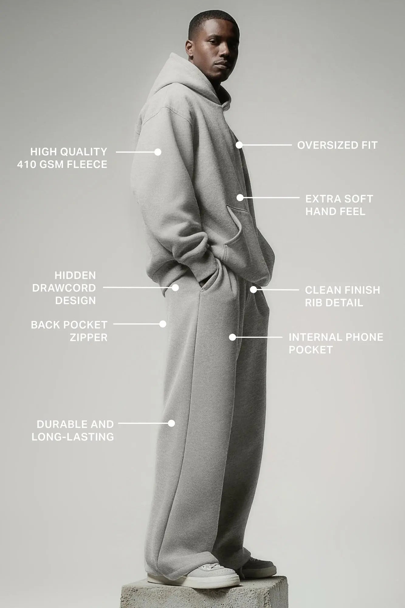 410 Baggy Sweatpants - Sand