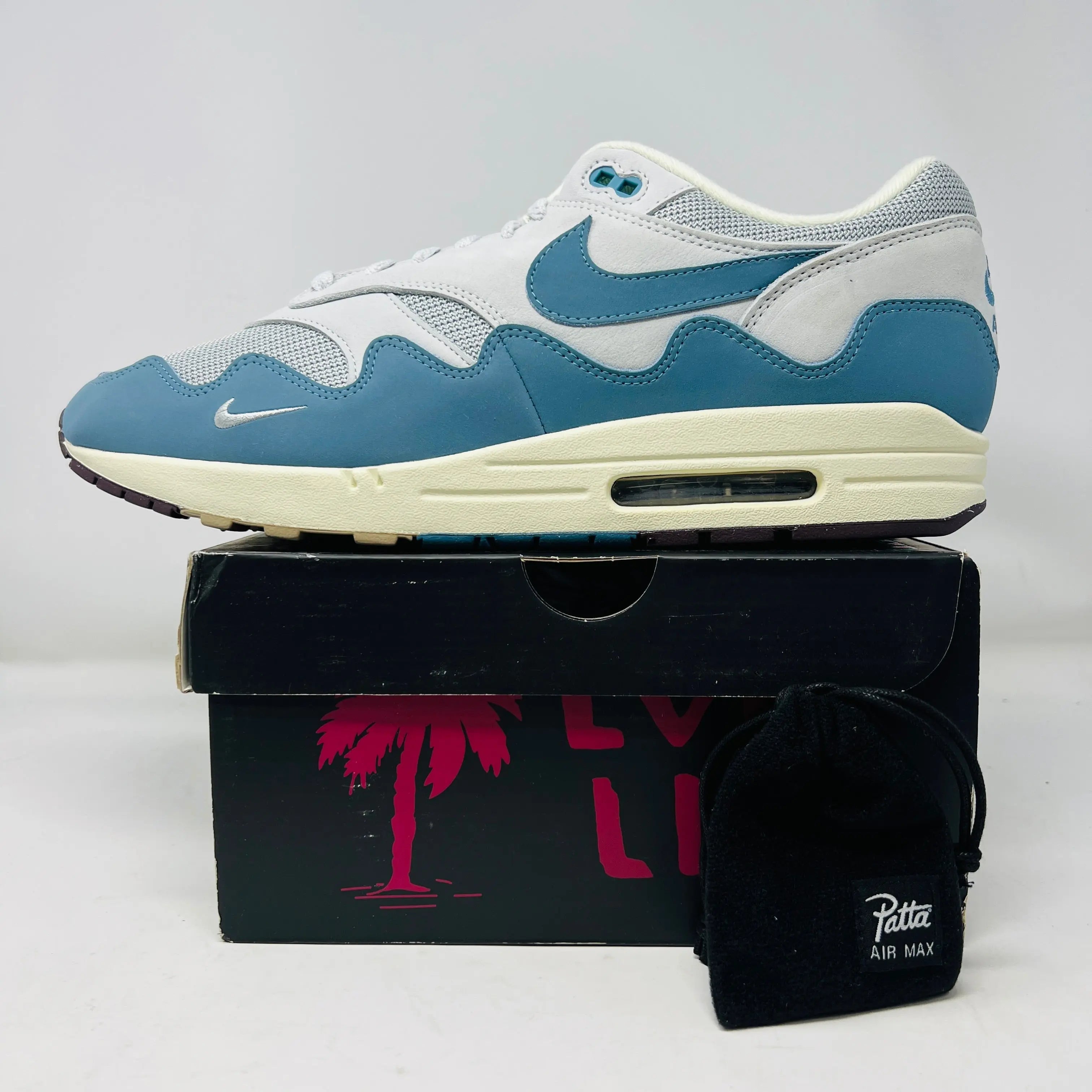 Nike Air Max 1 Patta Wave Noise Aqua