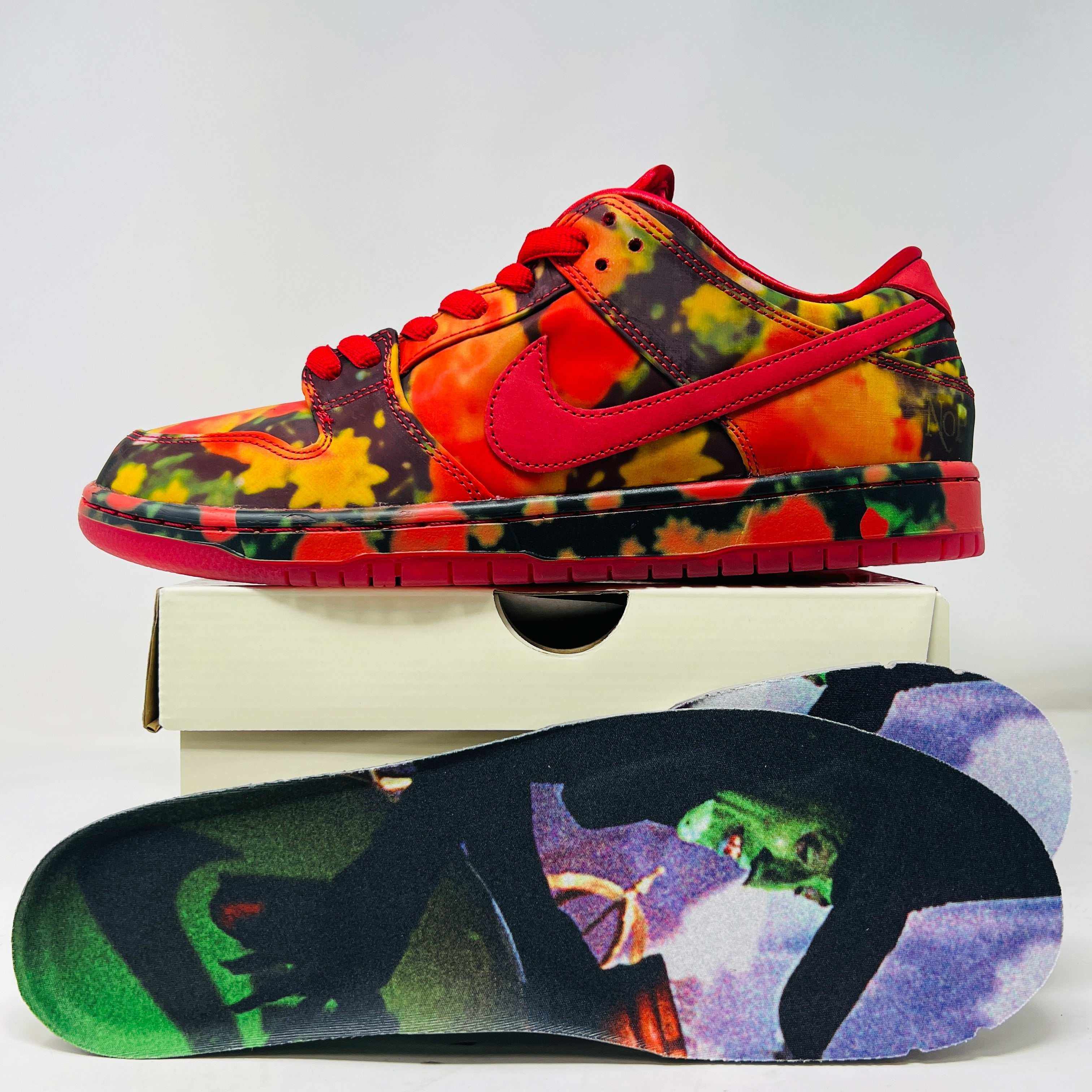 Nike SB Dunk Low The Wizard of Oz Poppy Field