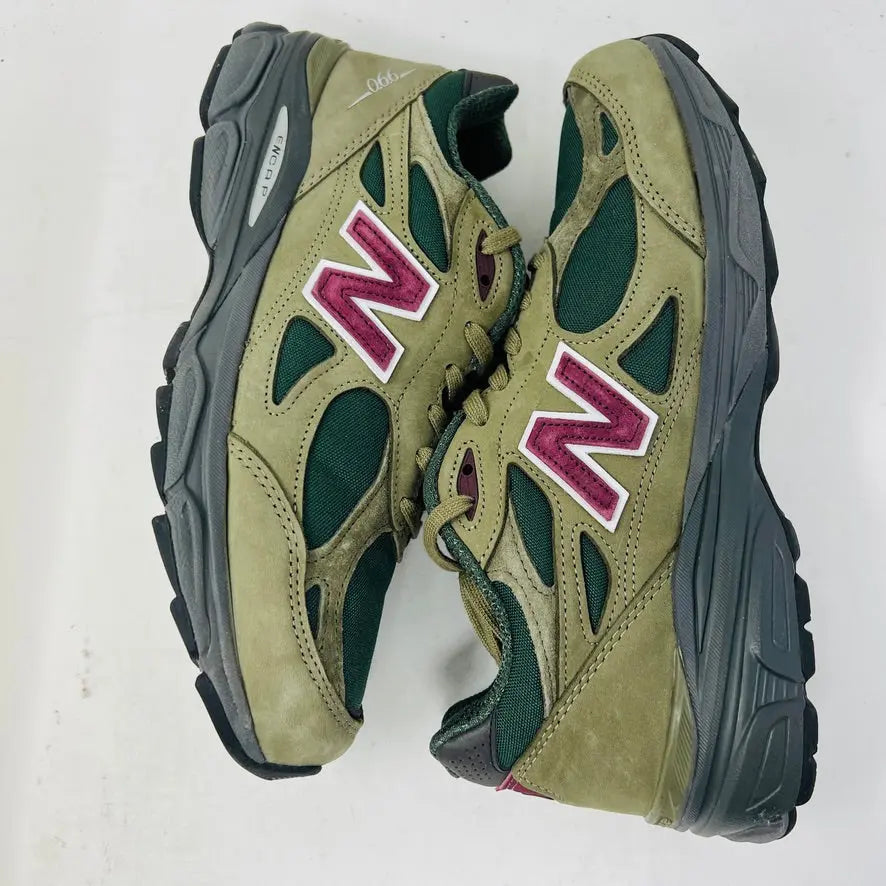New Balance 990v3 MiUSA Teddy Santis Green Purple