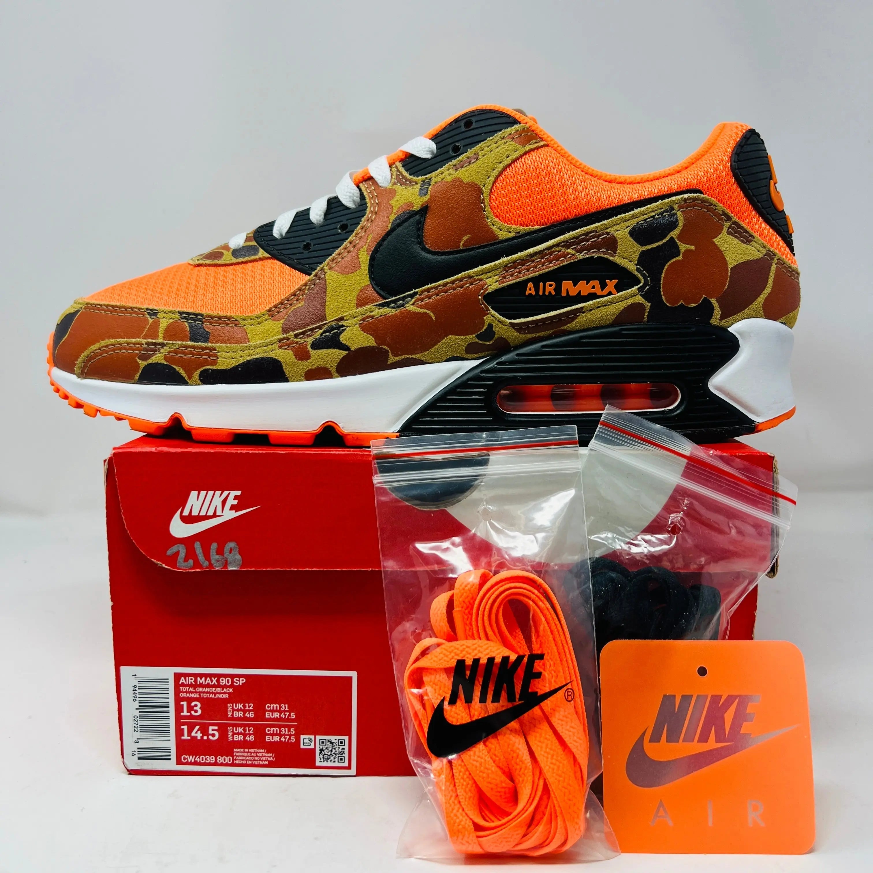 Nike Air Max 90 Duck Camo Orange
