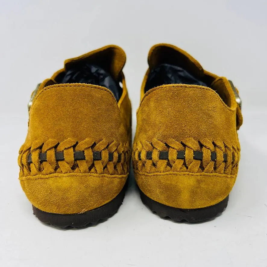 Birkenstock London Braided Shearling Kith Mink