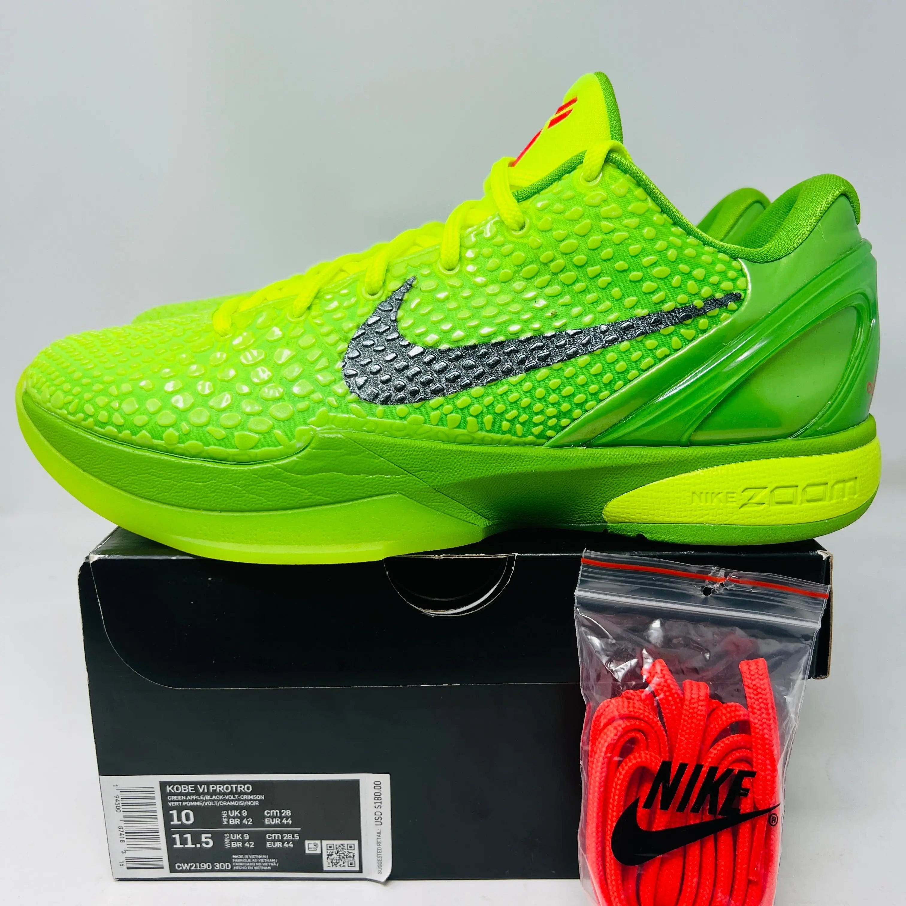 Nike Kobe 6 Protro Grinch (2020)