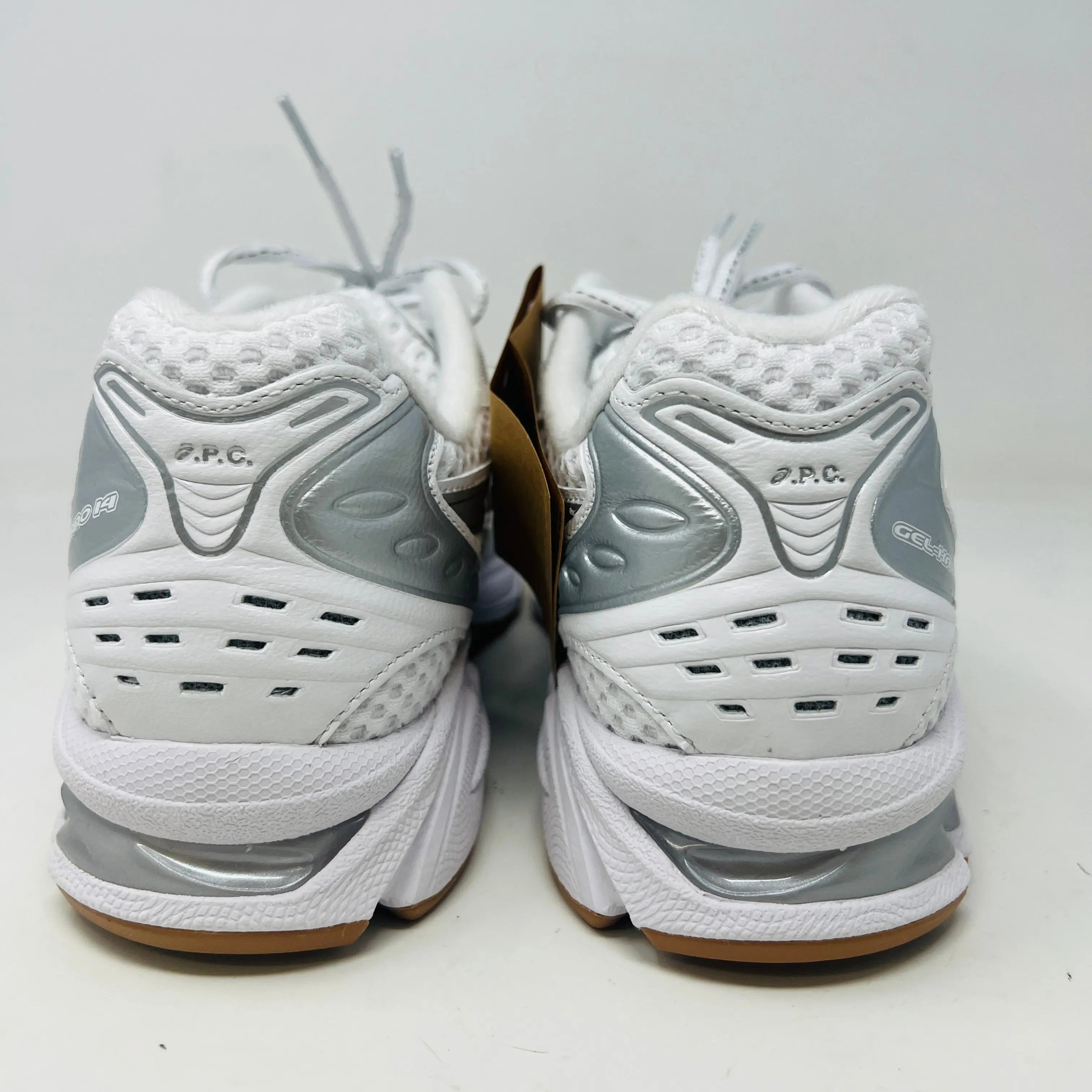 ASICS Gel-Kayano 14 A.P.C. White Pure Silver