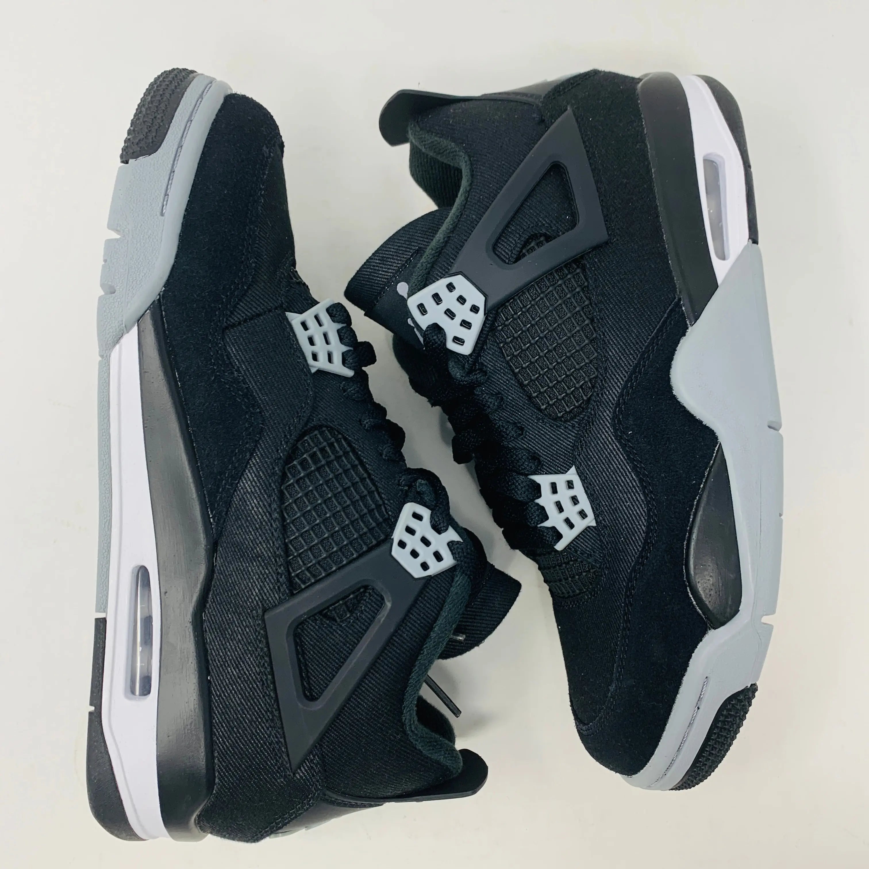 Jordan 4 Black Canvas