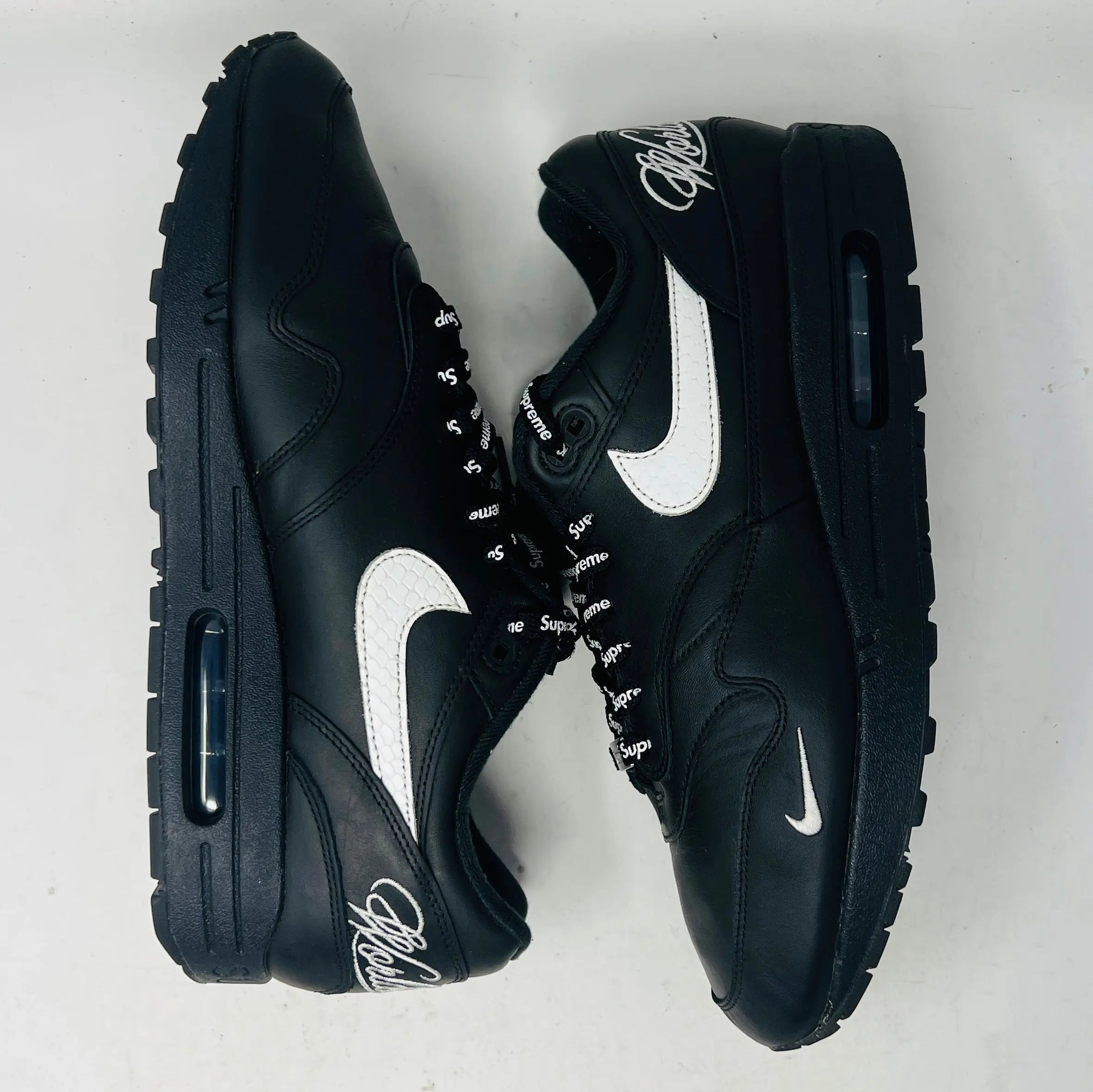 Nike Air Max 1 '87 SP Supreme Black White