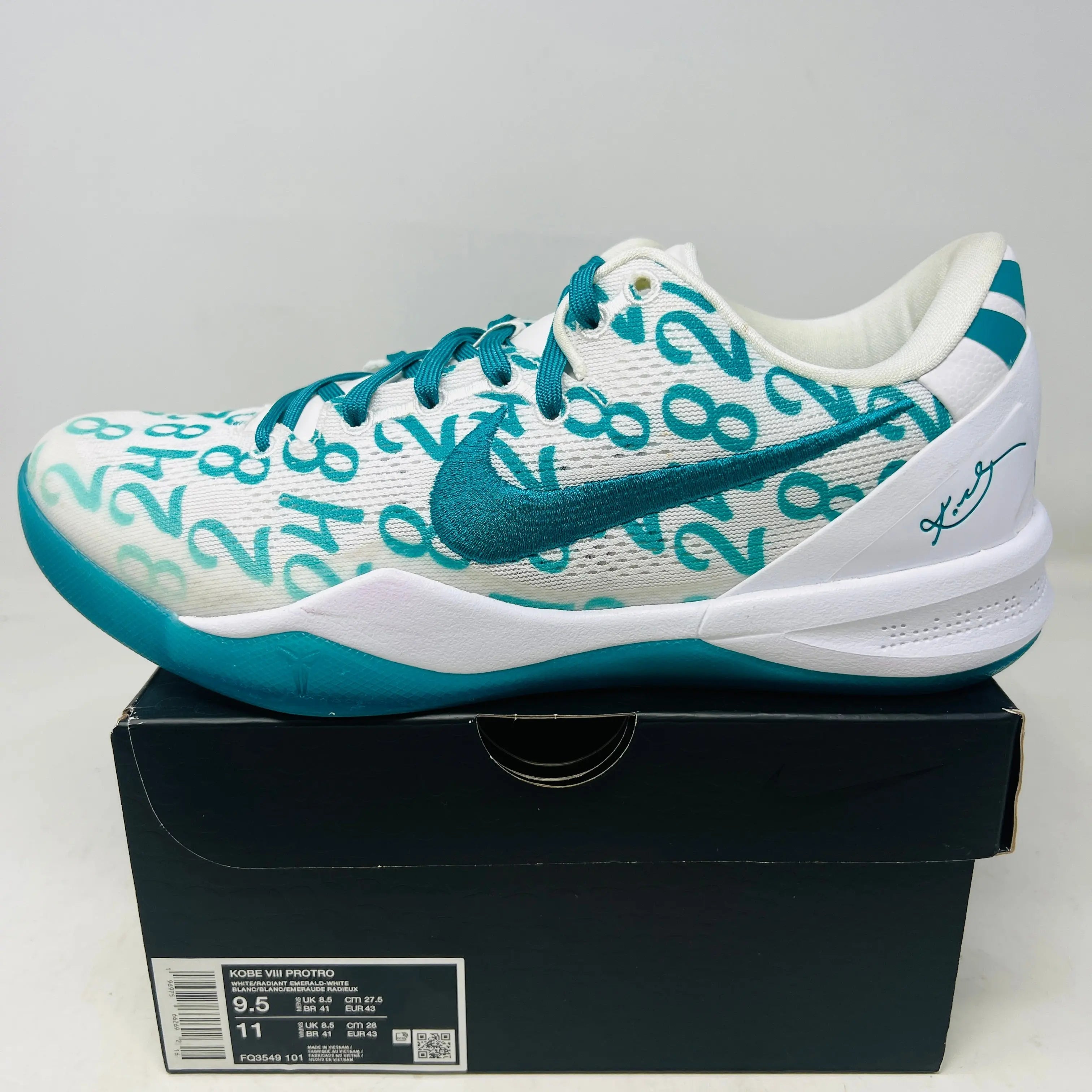 Nike Kobe 8 Protro Radiant Emerald