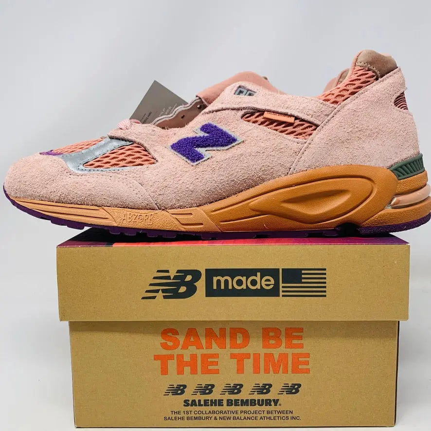 New Balance 990v2 Salehe Bembury Sand Be The Time