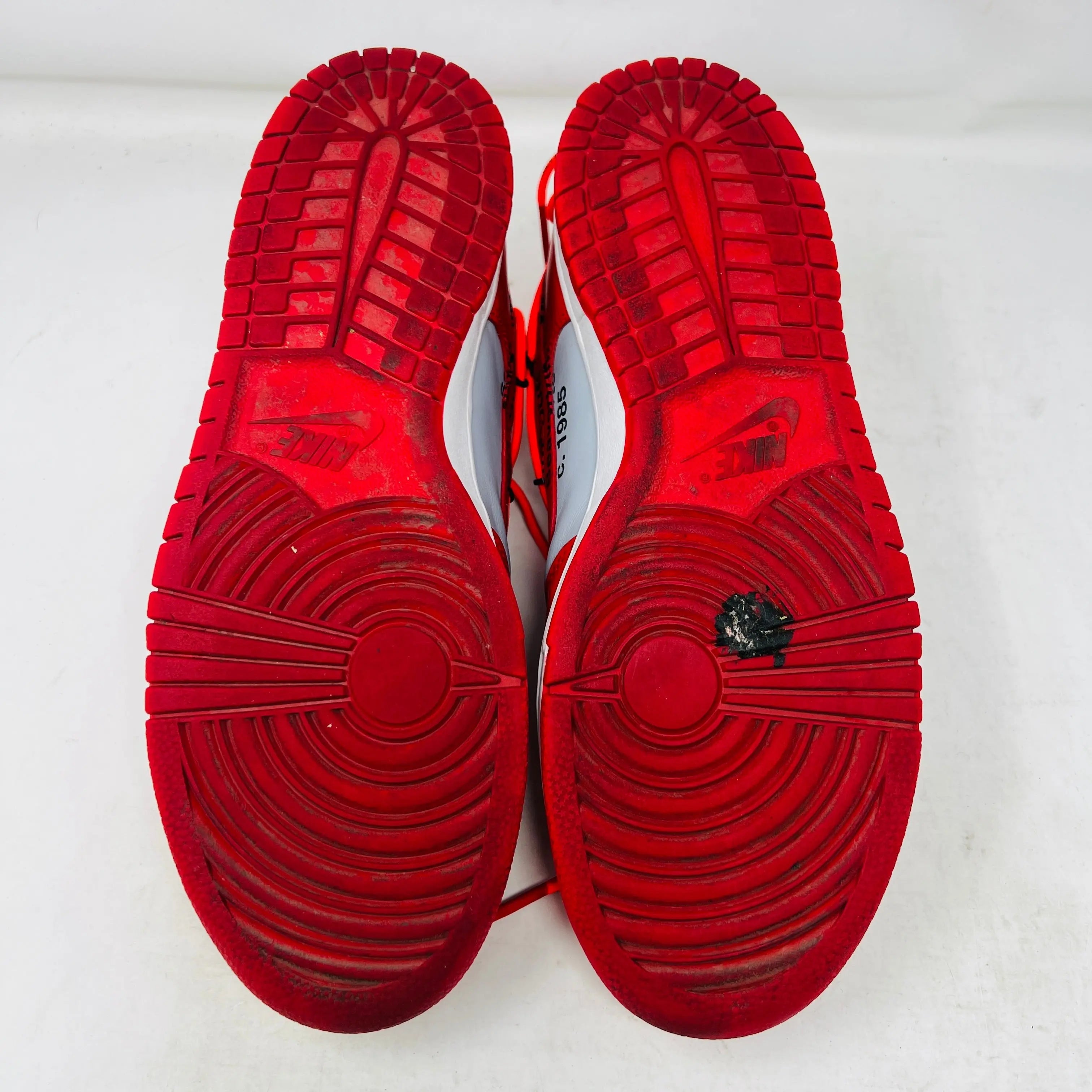 Nike Dunk Low Off-White University Red