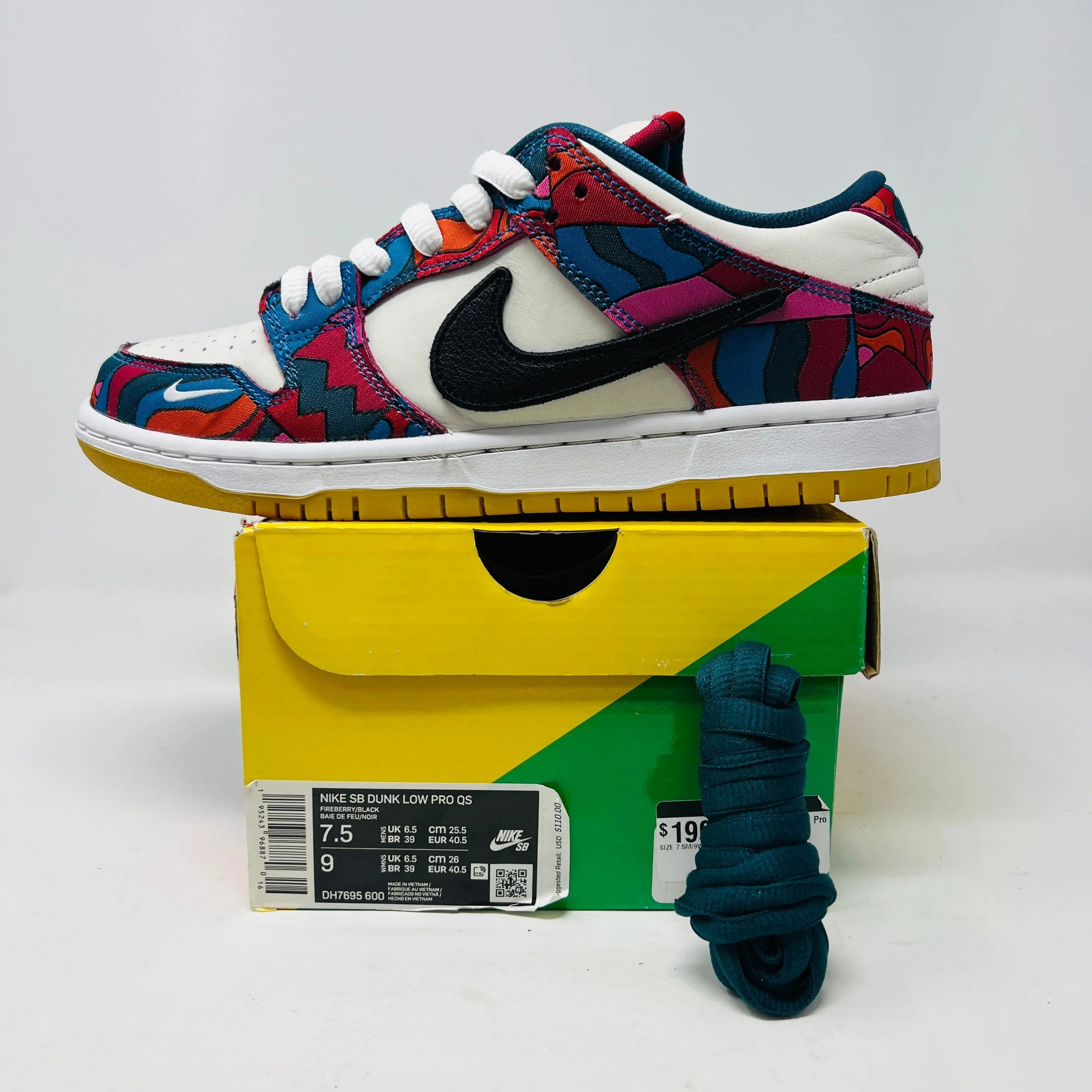 Nike SB Dunk Low Pro Parra Abstract Art (2021)